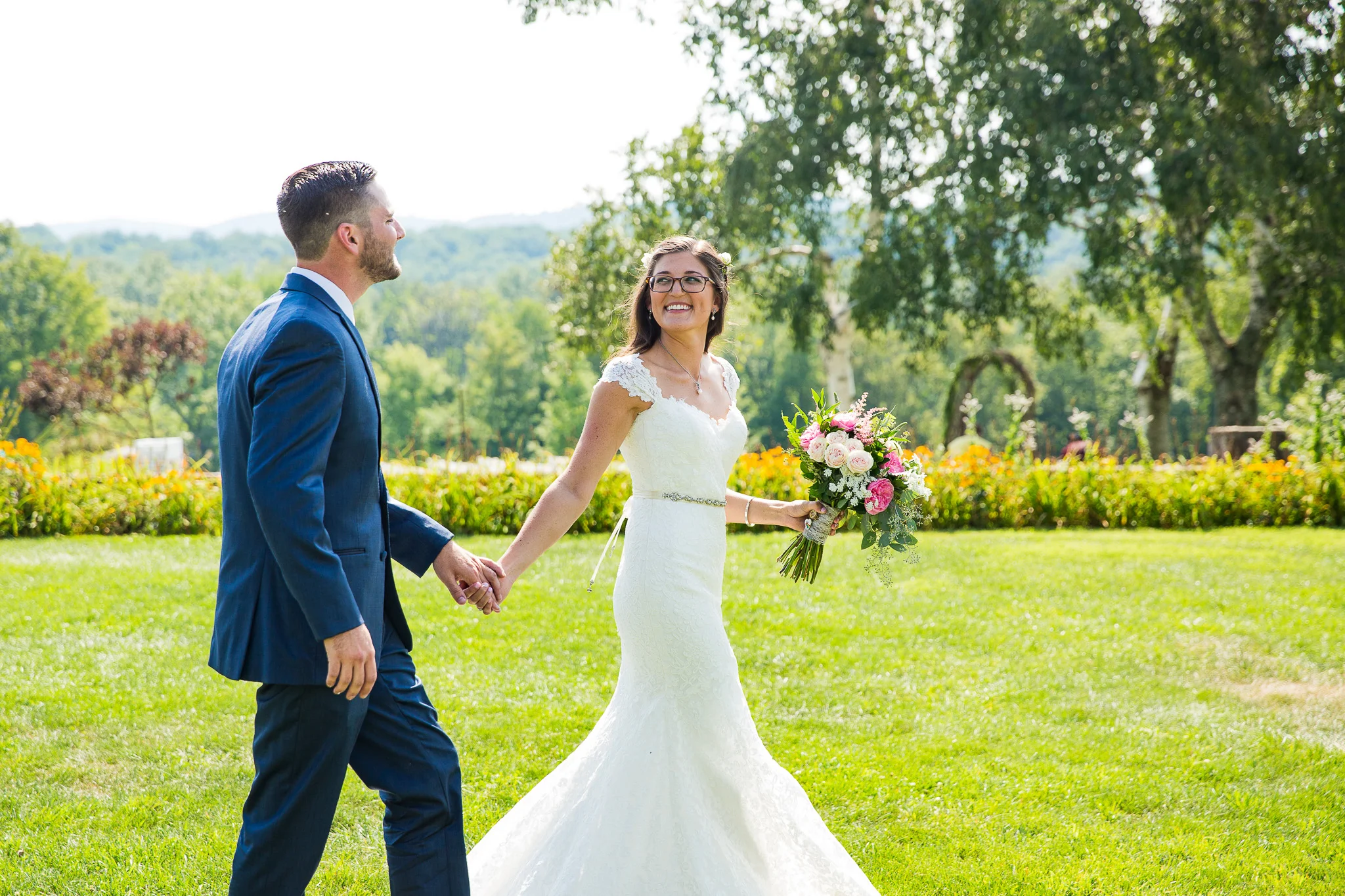 Ashley & Brenden's Candlelight Farms Inn Wedding