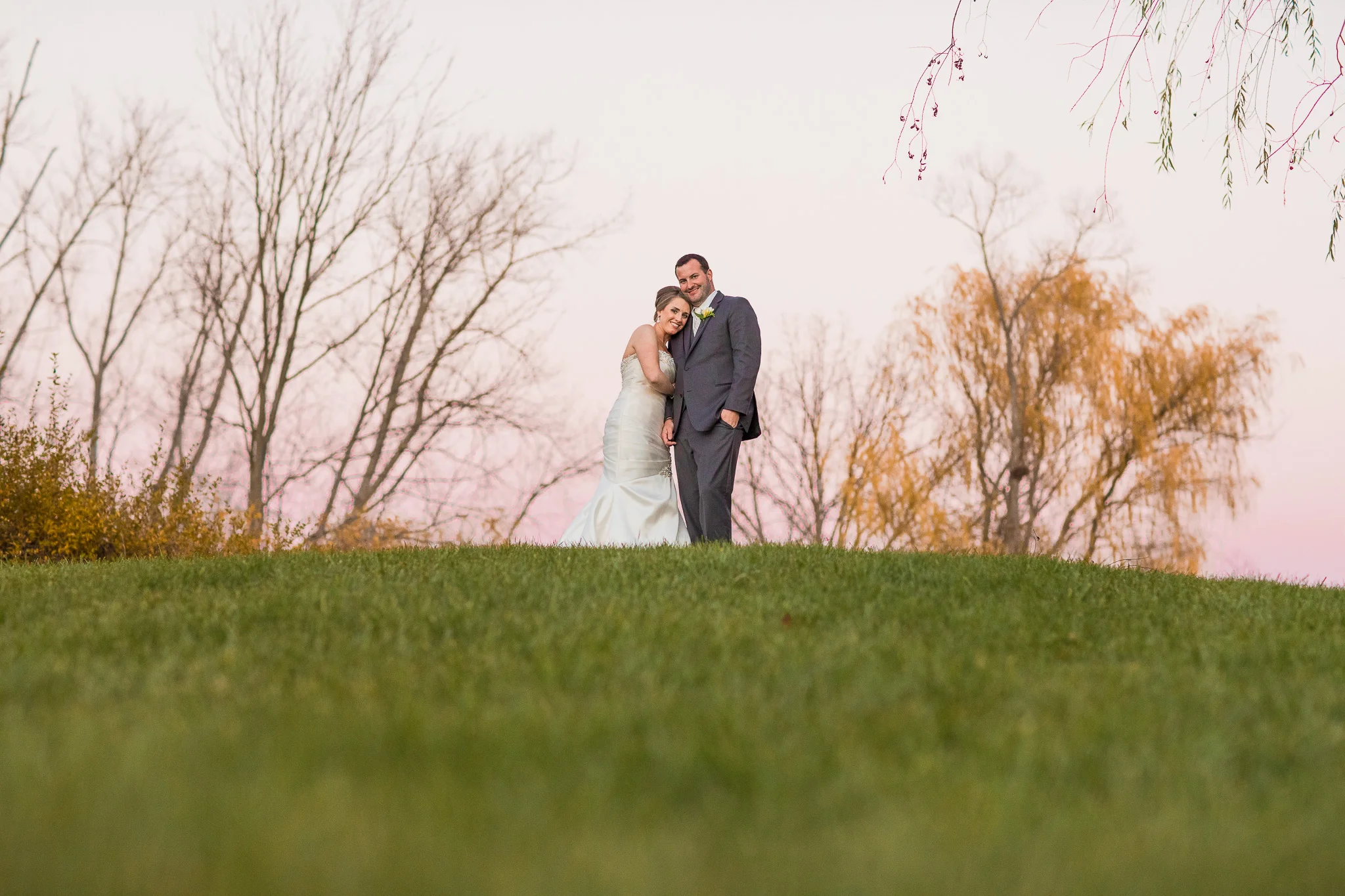 Danielle & Tom's Barns at Wesleyan Hills Wedding
