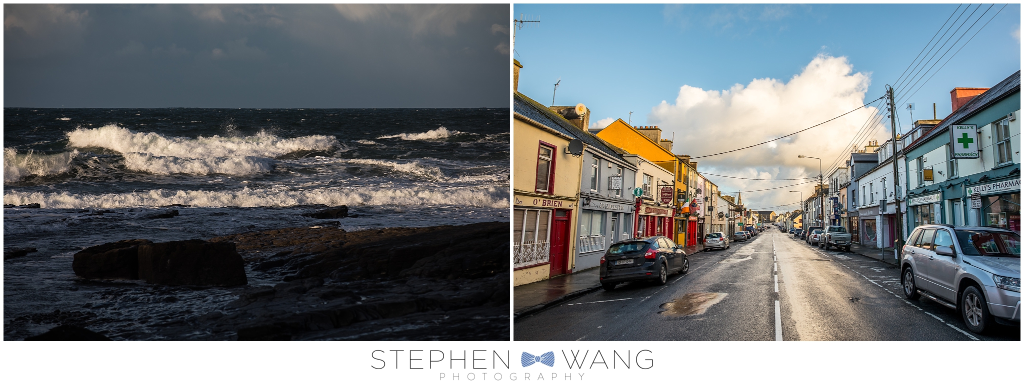 The main street of Miltown Malby, where we stayed overnight - such a cute little town!