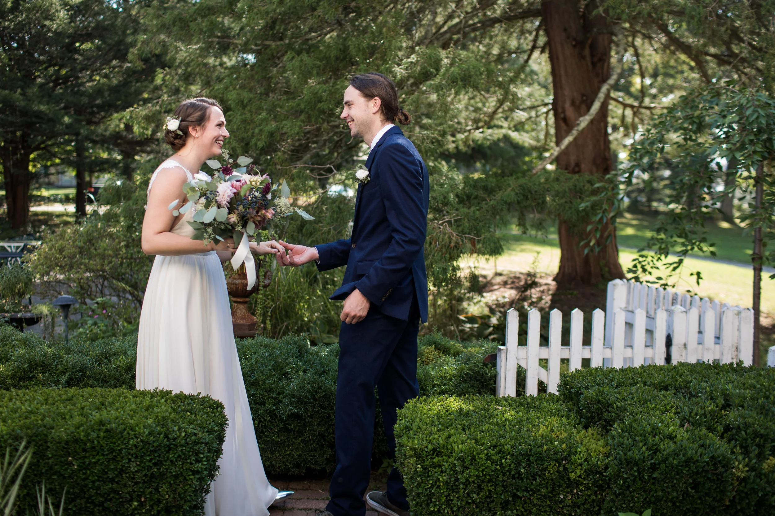 Emily & Brad's Bee and Thistle Inn Wedding
