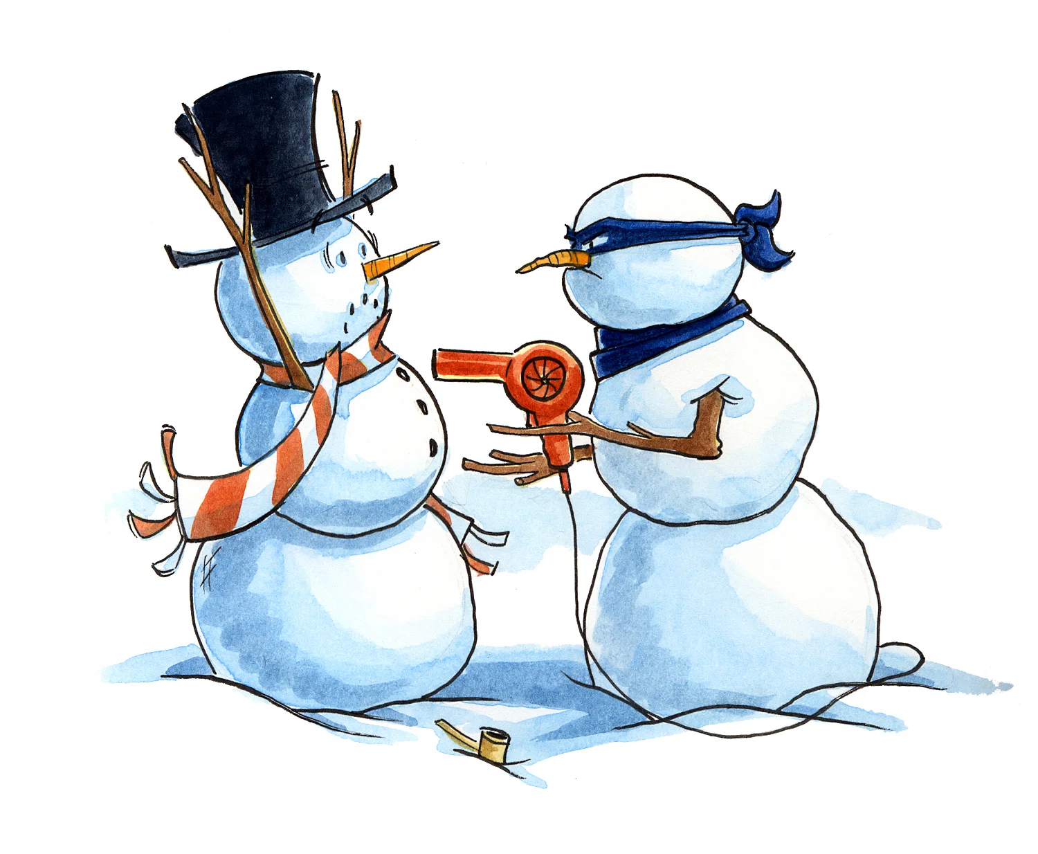 Snowman Opoly Board Game