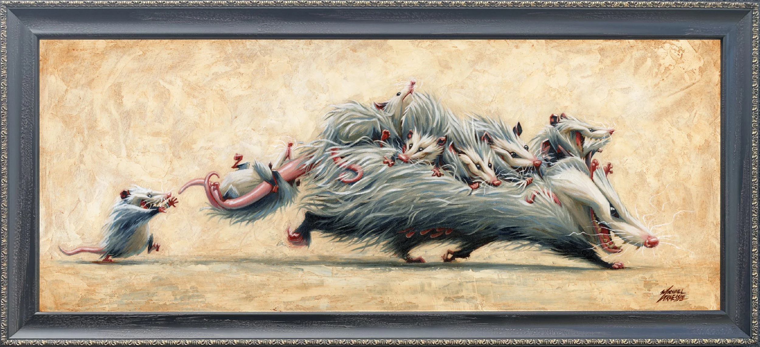 Opossum Family