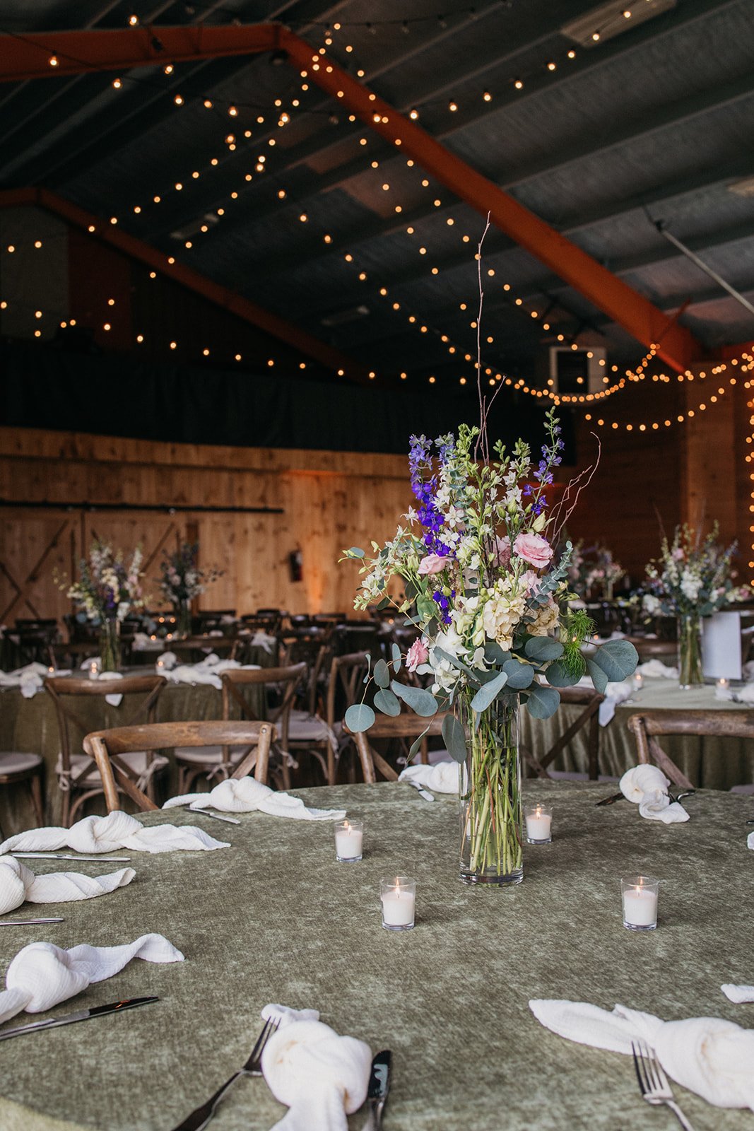 Bouquet of flowers at Turner Crossings Farm in Parkton Maryland