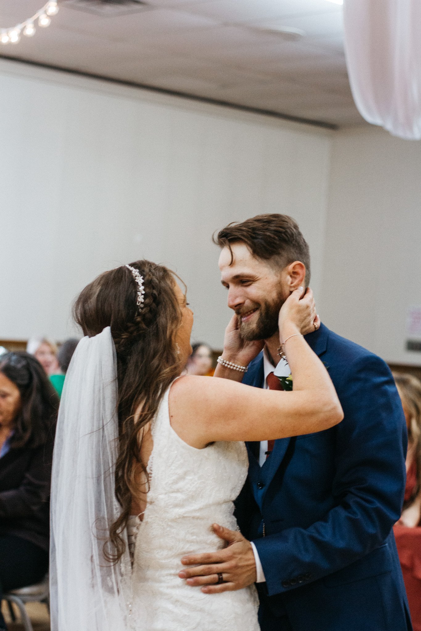 A first dance at Fireside at the Fiddlers.