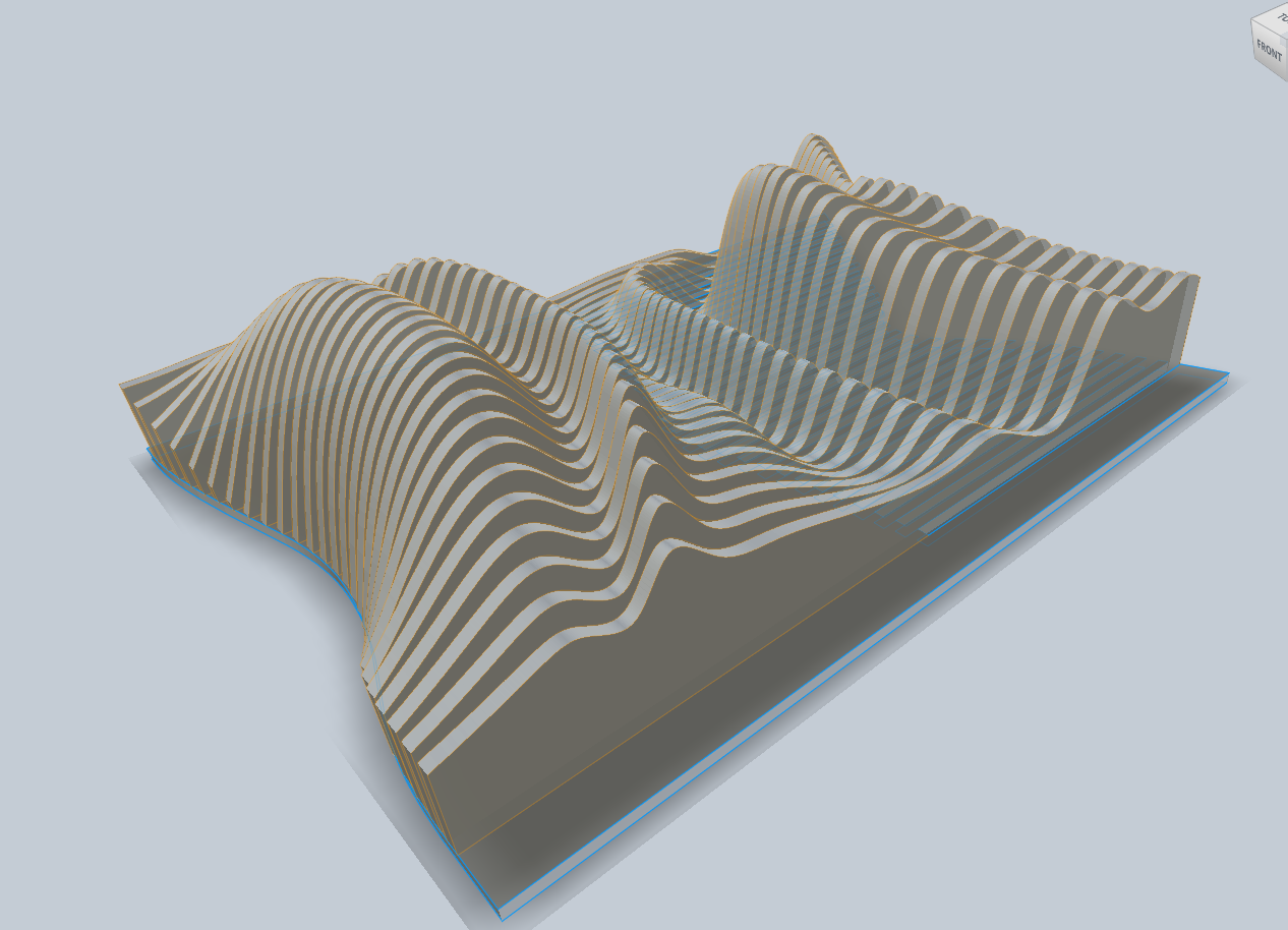 Laser cutting 3D objects