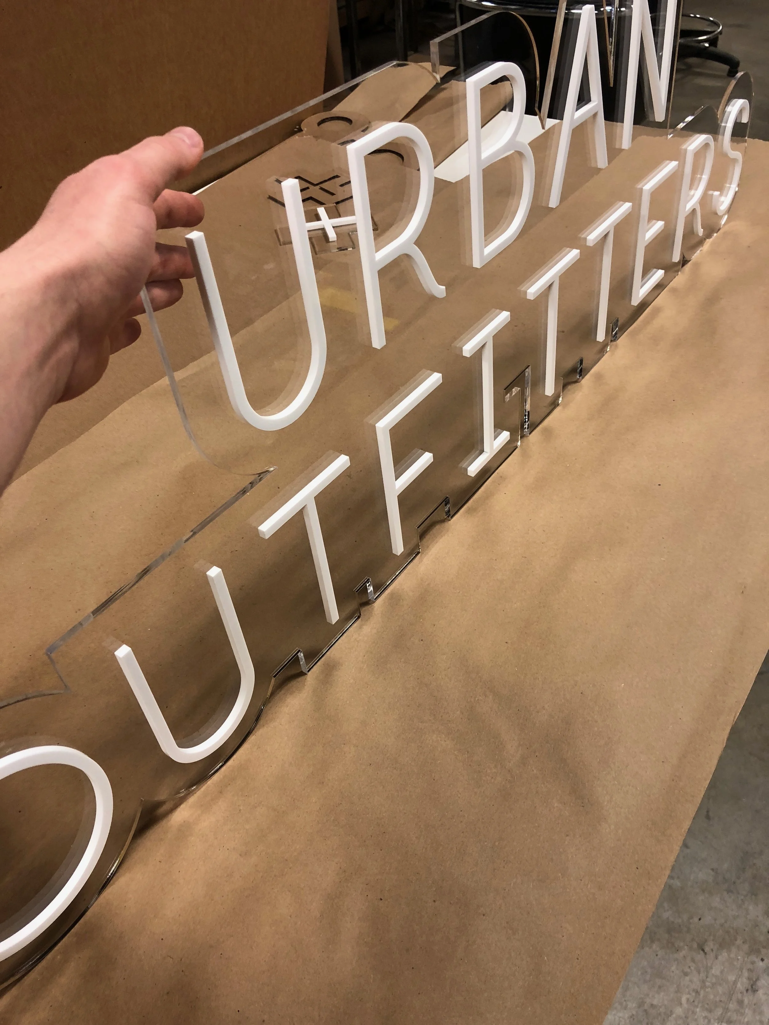 Laser cutting services WE LASERS Plastic. Laser cutting and engraving