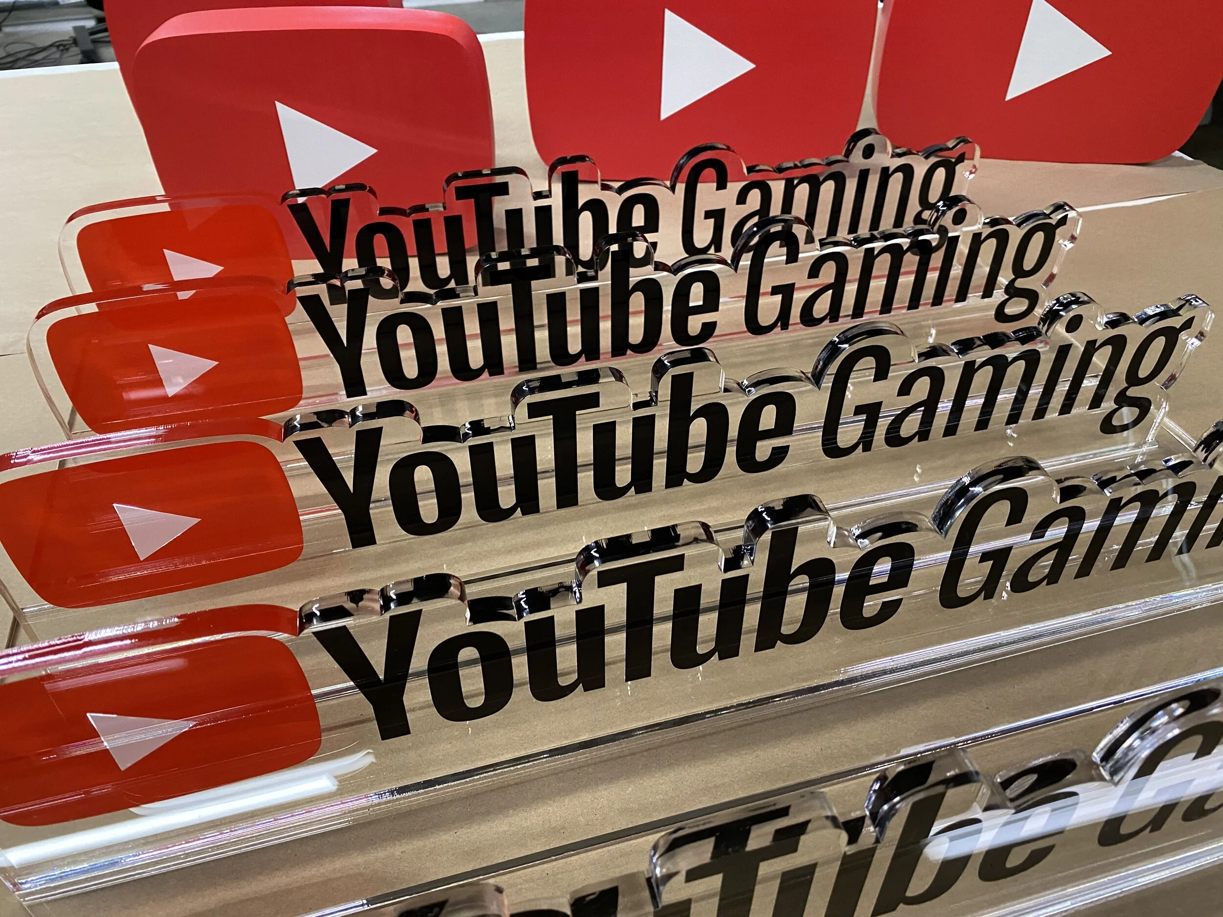 Laser cutting services WE LASERS YouTube Gaming event