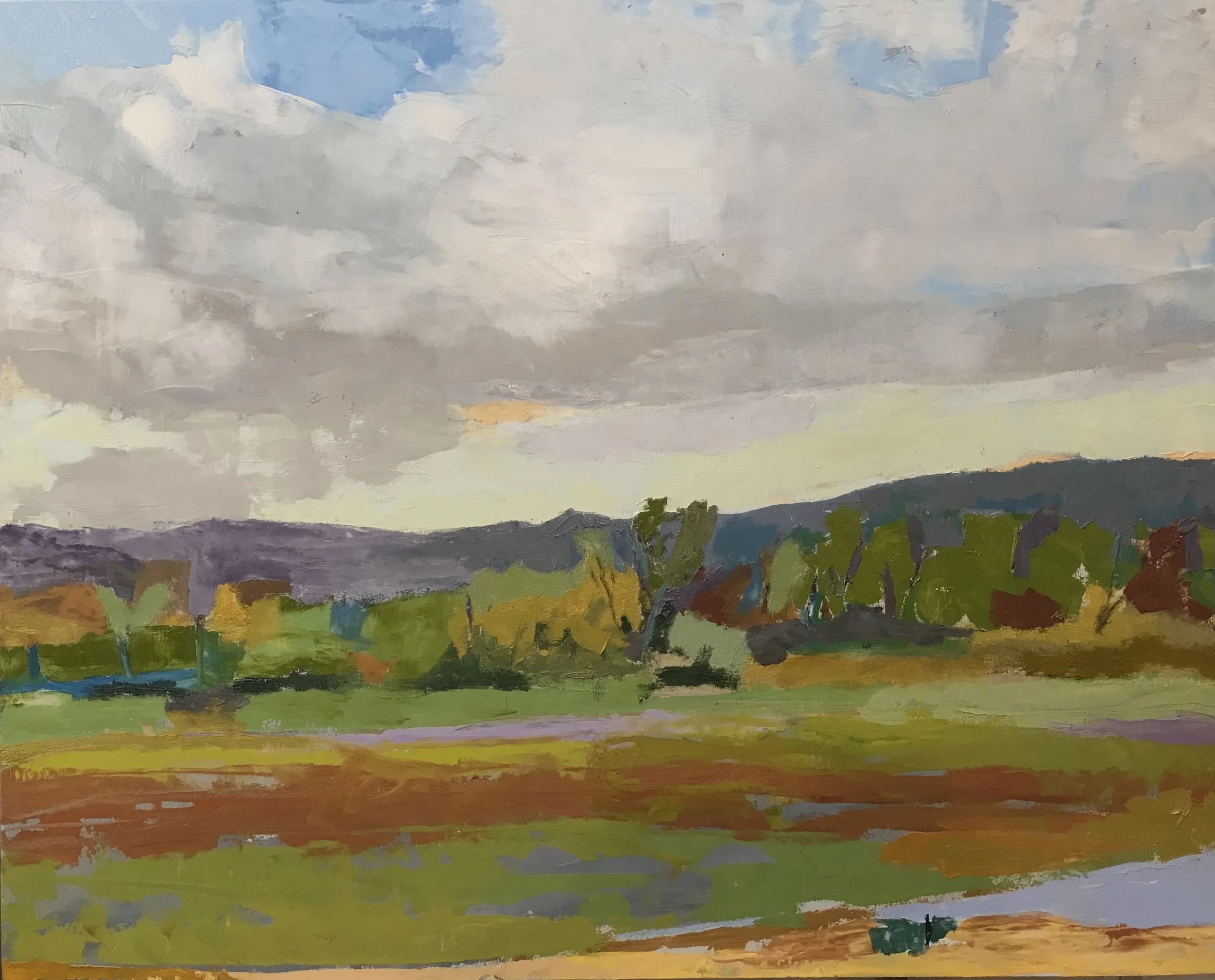Rentenaar 24" x 30" oil on panel 2024