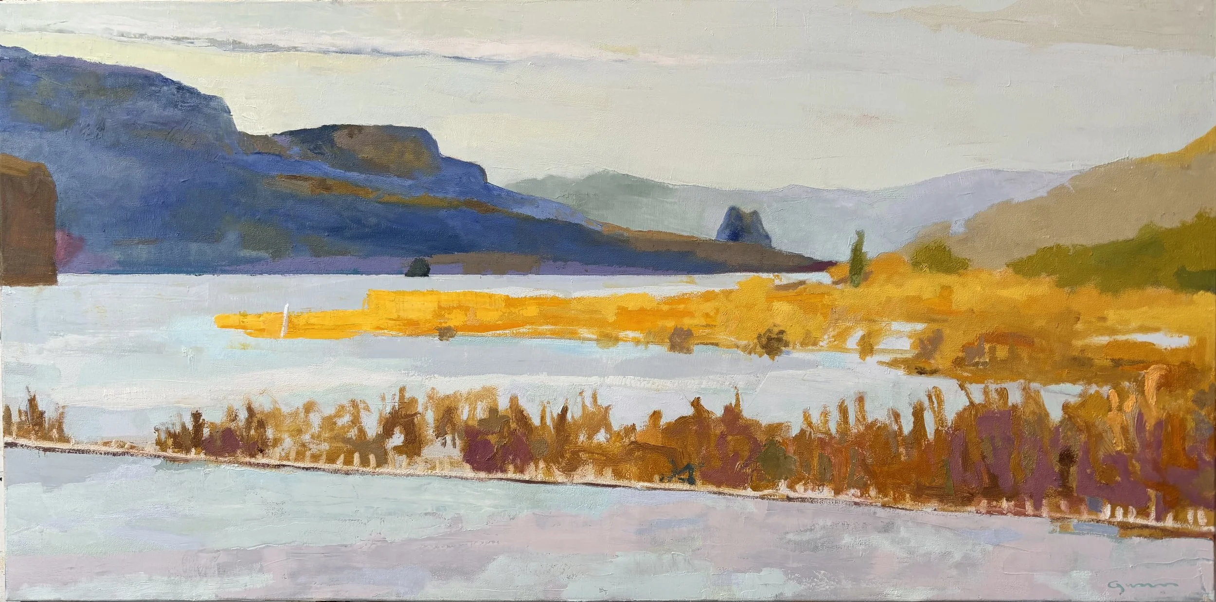 They Came from the East 24" x 48" oil on canvas, 2025/26