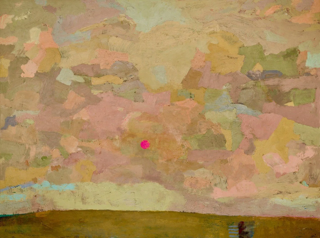 East Wind 5 x 7 feet oil on canvas, 2024 