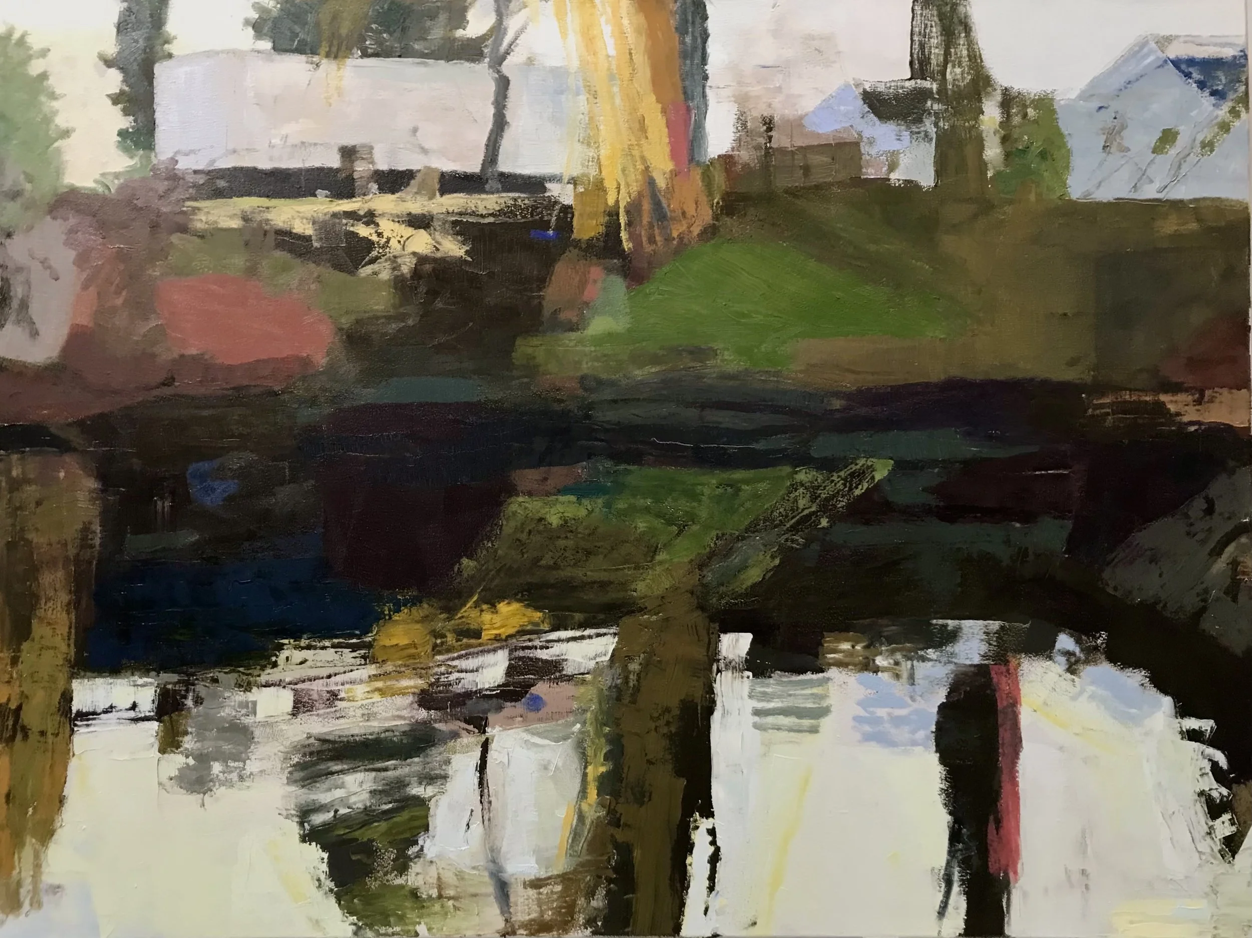 Old Old Slough 30"x40" oil on canvas, 2024