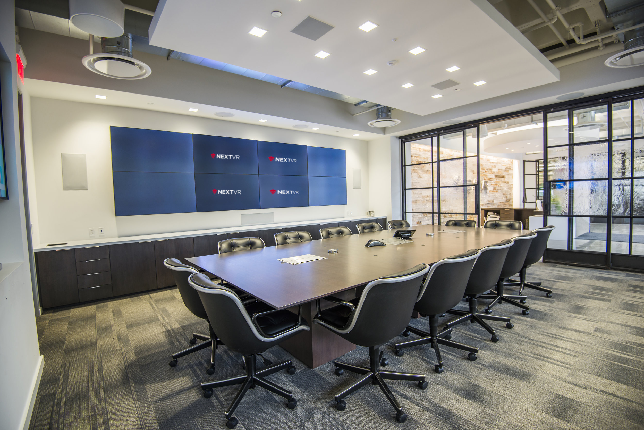 CONFERENCE ROOM - complete with MicroTiles for BIG presentations.