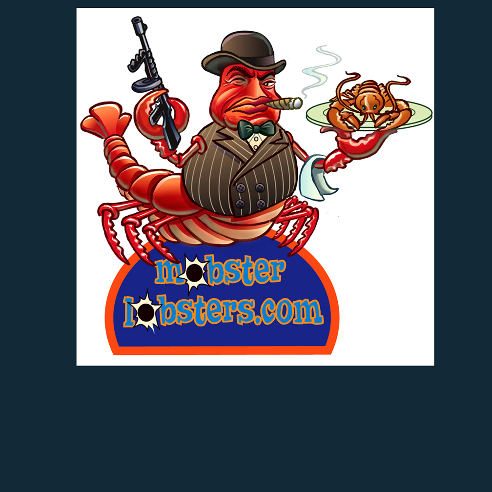 A seafood distributor based in Miami, Florida hired me for a logo. They receive 80% of their product from fisherman and boats from Key West to Miami Florida and the Caribbean. ALL types of local seafood from Spiny Lobster, Grouper and Snapper fillets as well as Scallops, Tilapia and Maine Lobster. Seeking to target U.S. household consumers for overnight home delivery of seafood dinner packages. Special orders can be arranged with management if one seeks their fish in double breasted suits with Thompson submachine guns.