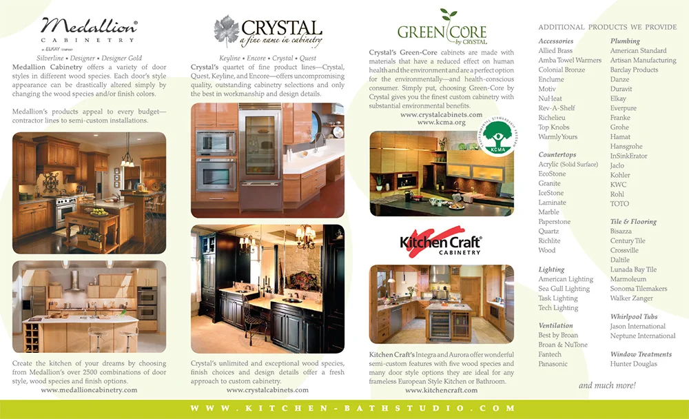 Sales Brochure, inside