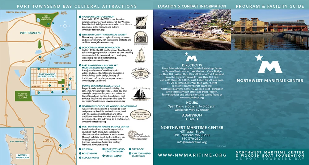 Visitor Brochure, outside