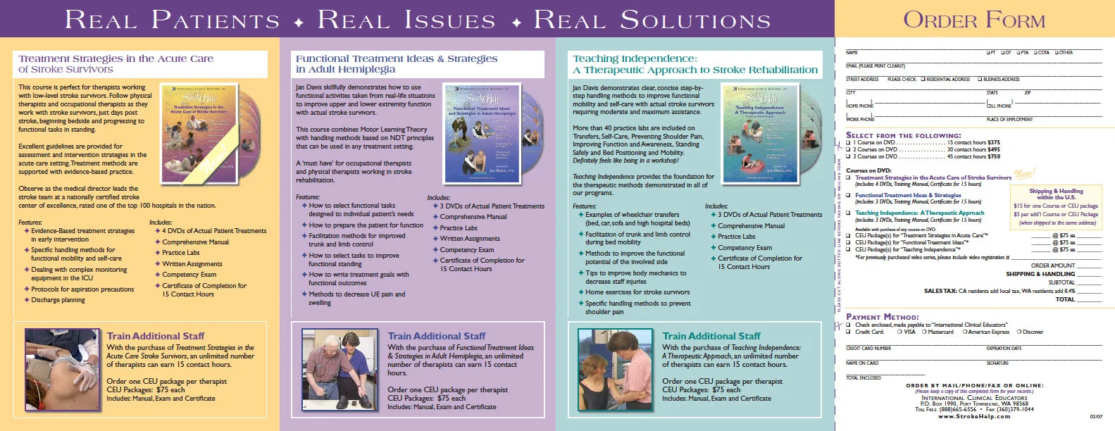Sales Brochure/Mailer, inside