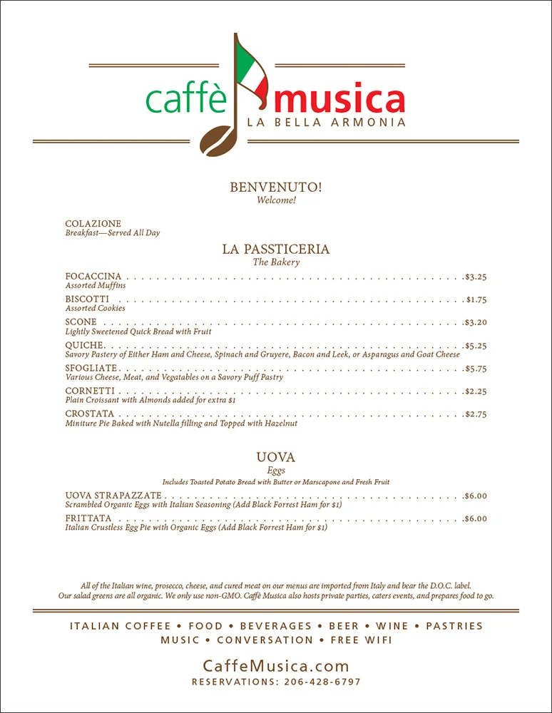 Multi-Page Restaurant Menu