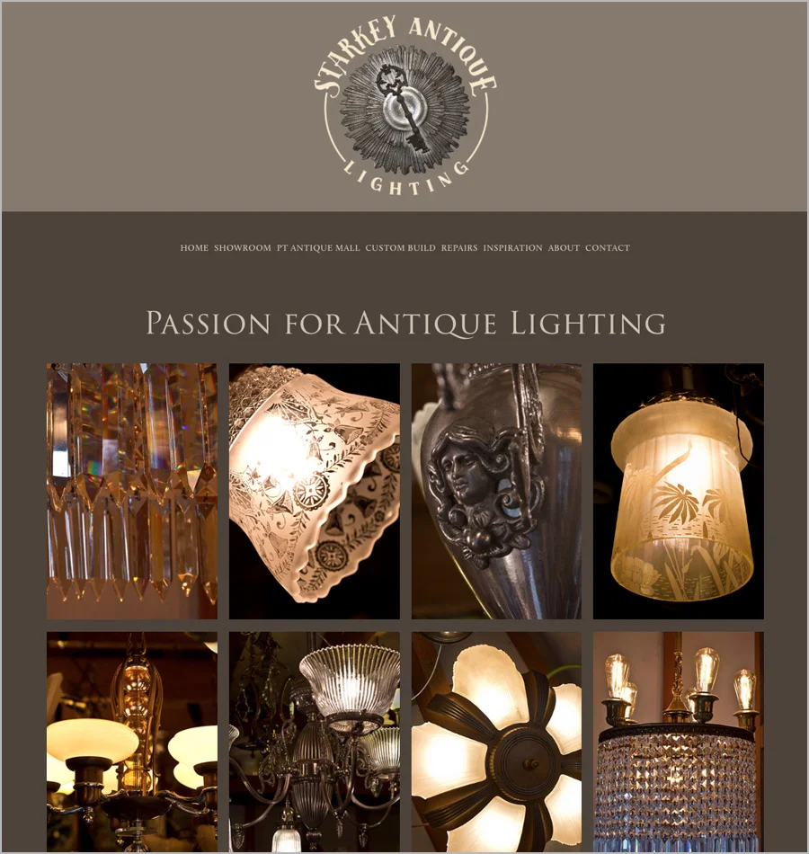 StarkeyAntiqueLighting.com