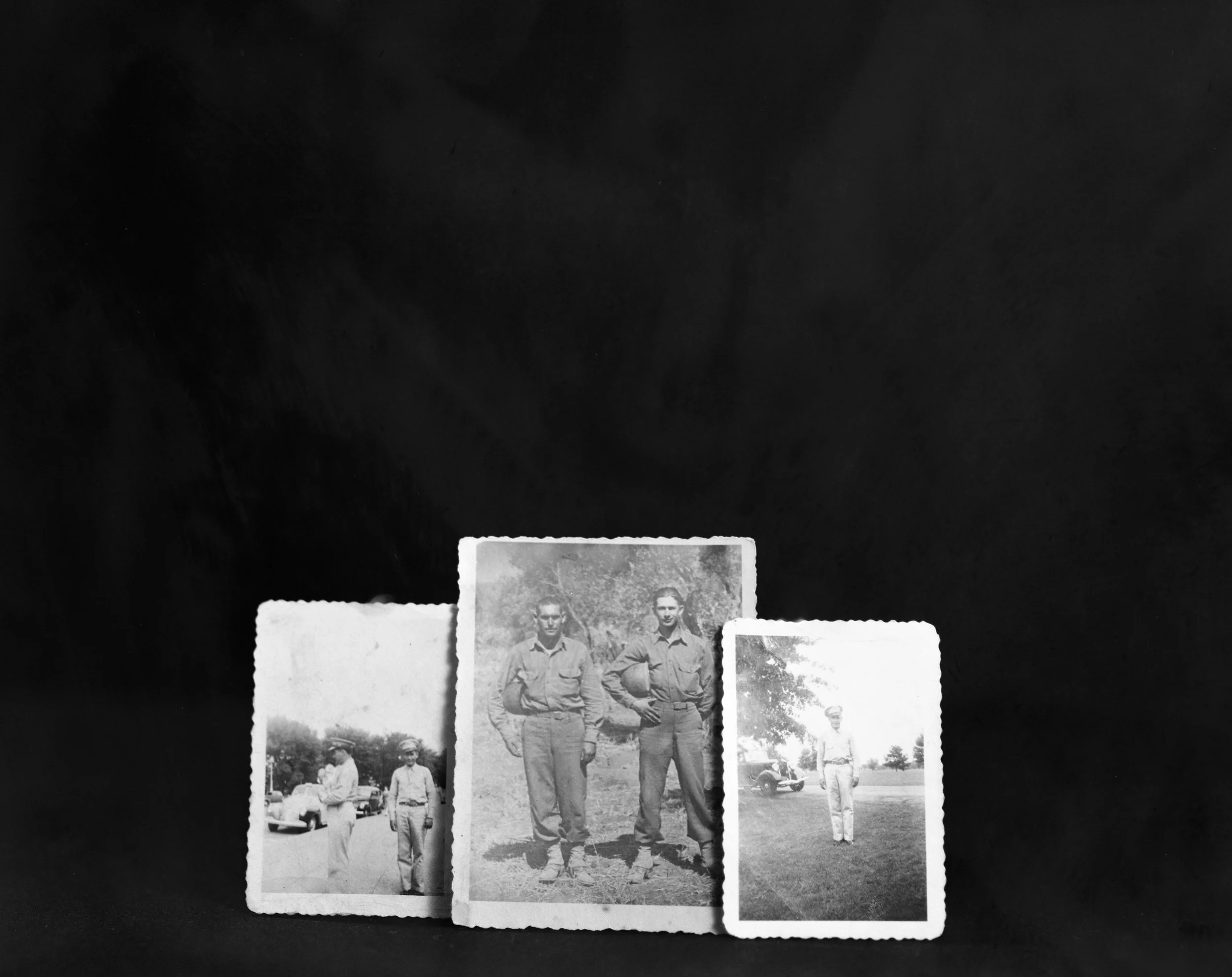 Father in Uniform (Three Photographs)
