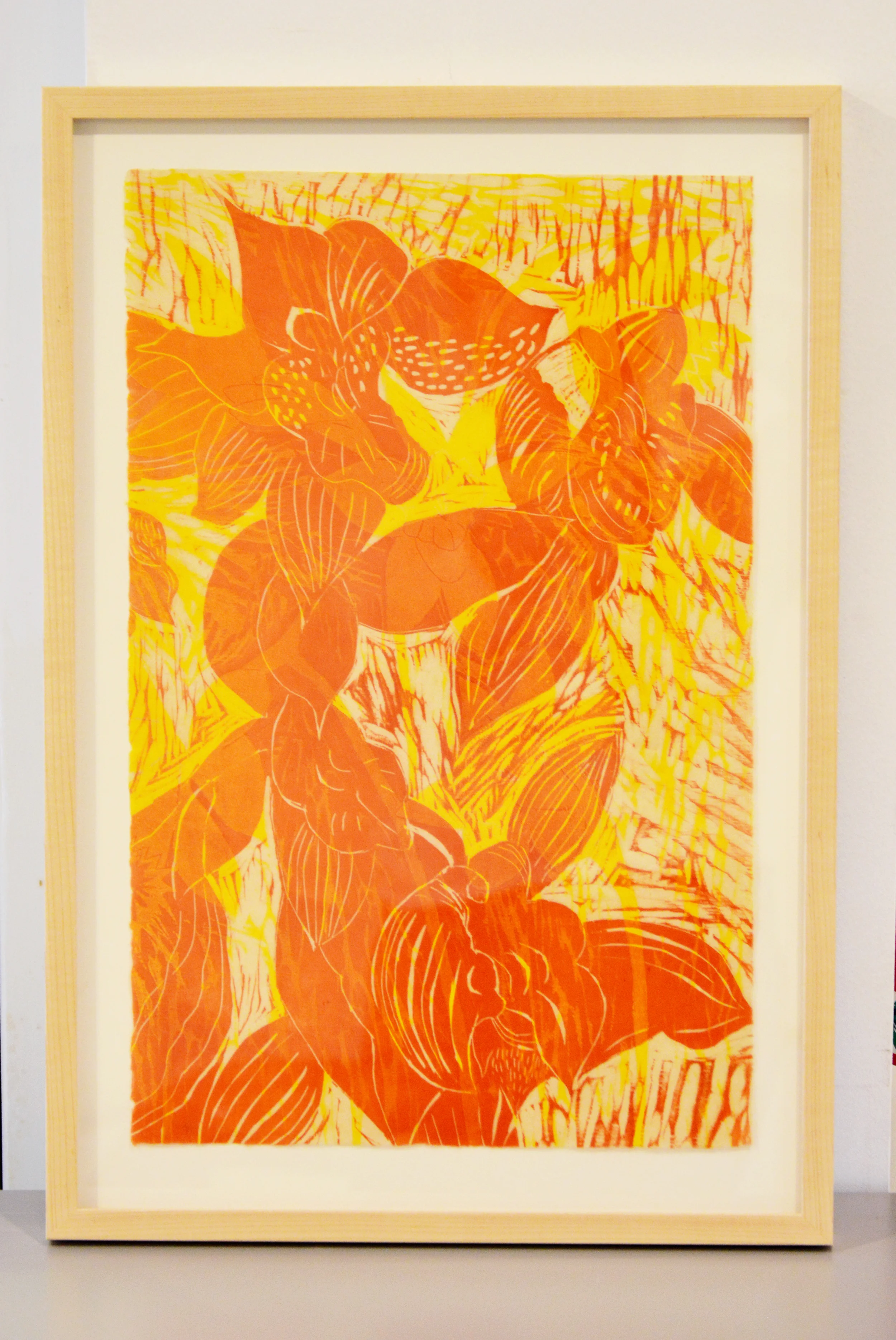 Amy Waltch, Orange & Yellow Orchids and Lilies Value: $400 Minimum bid: $300