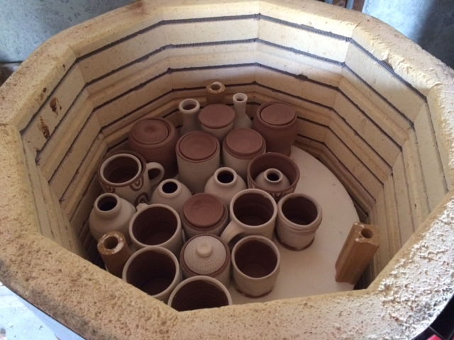 bisque kiln loaded with Traci Noone.jpg