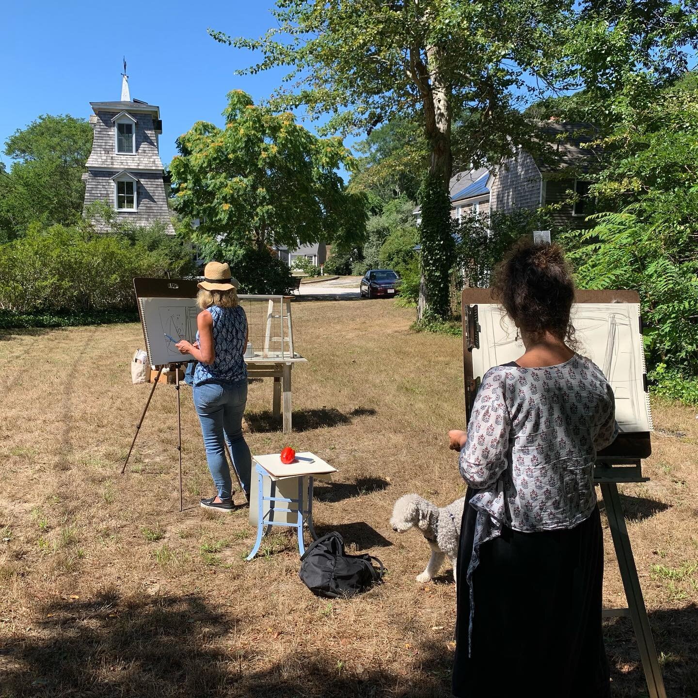 Plein air and tower.jpg