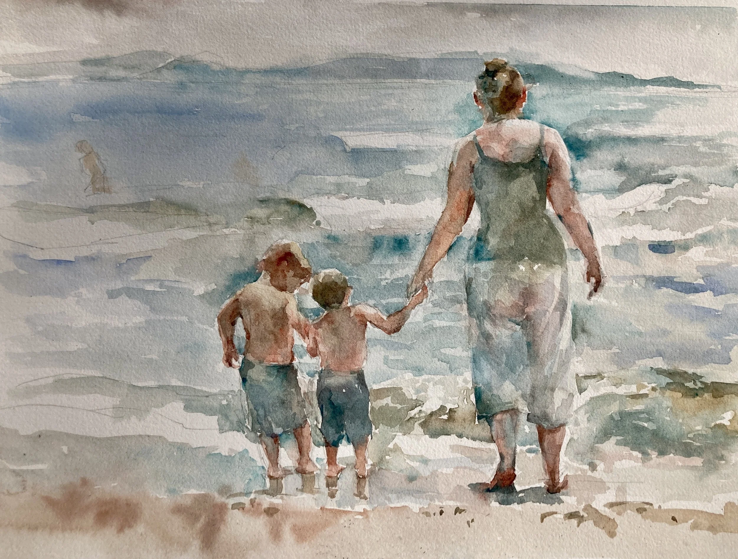 The Figure: Drawing to Watercolor