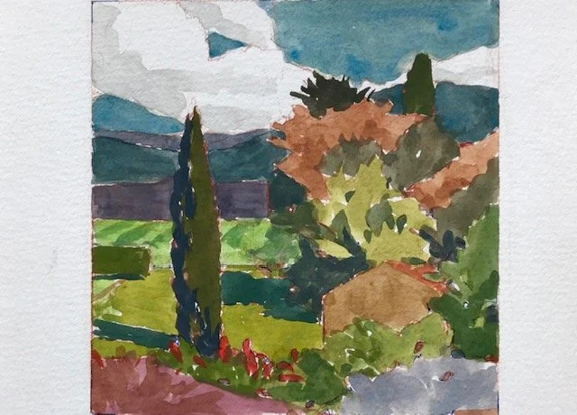 Simplifying Landscape:&nbsp;Temporality &amp; Color: The Quick Sketch&nbsp;