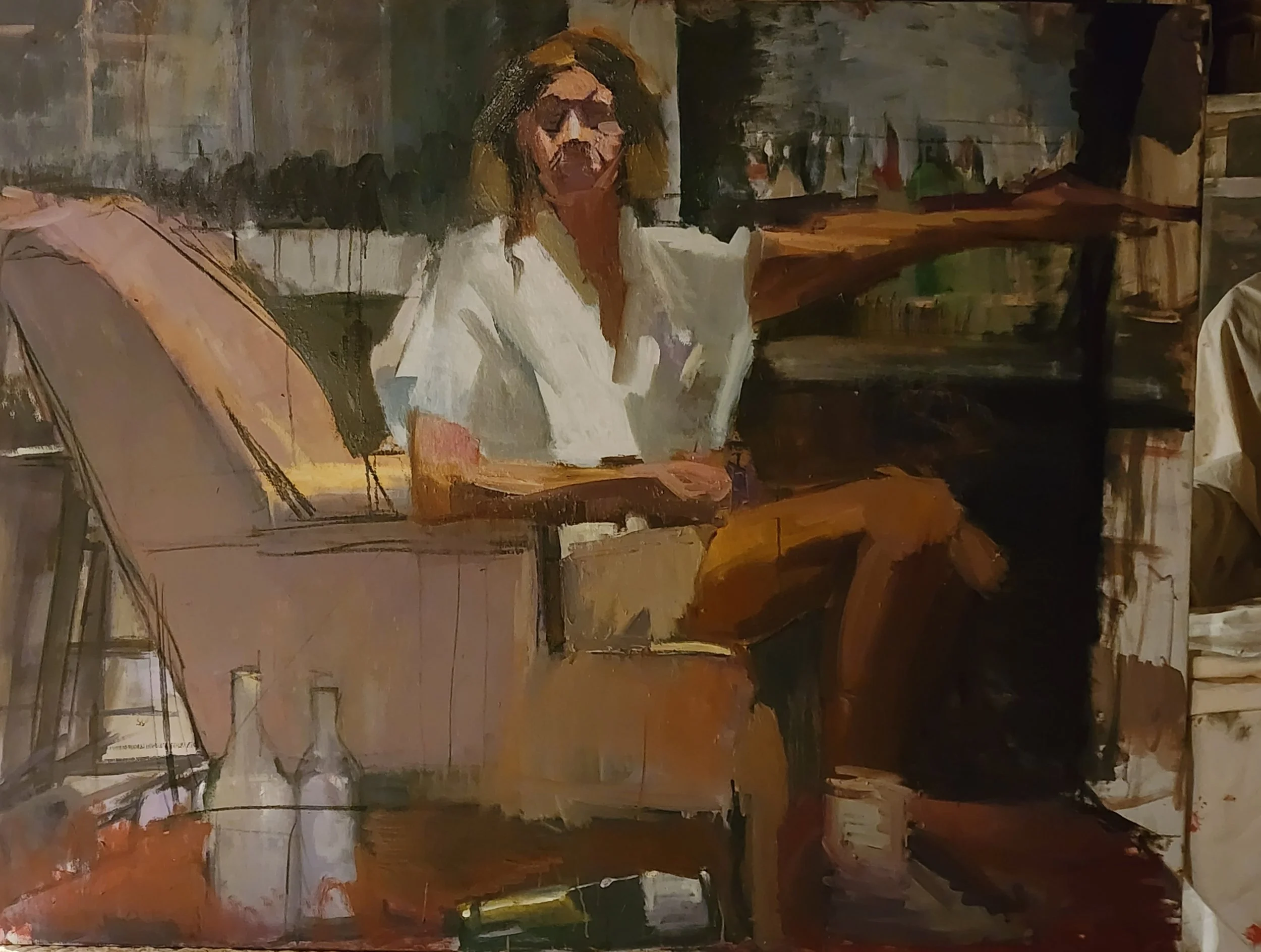 Figure Painting: Interior Composition and the Model 