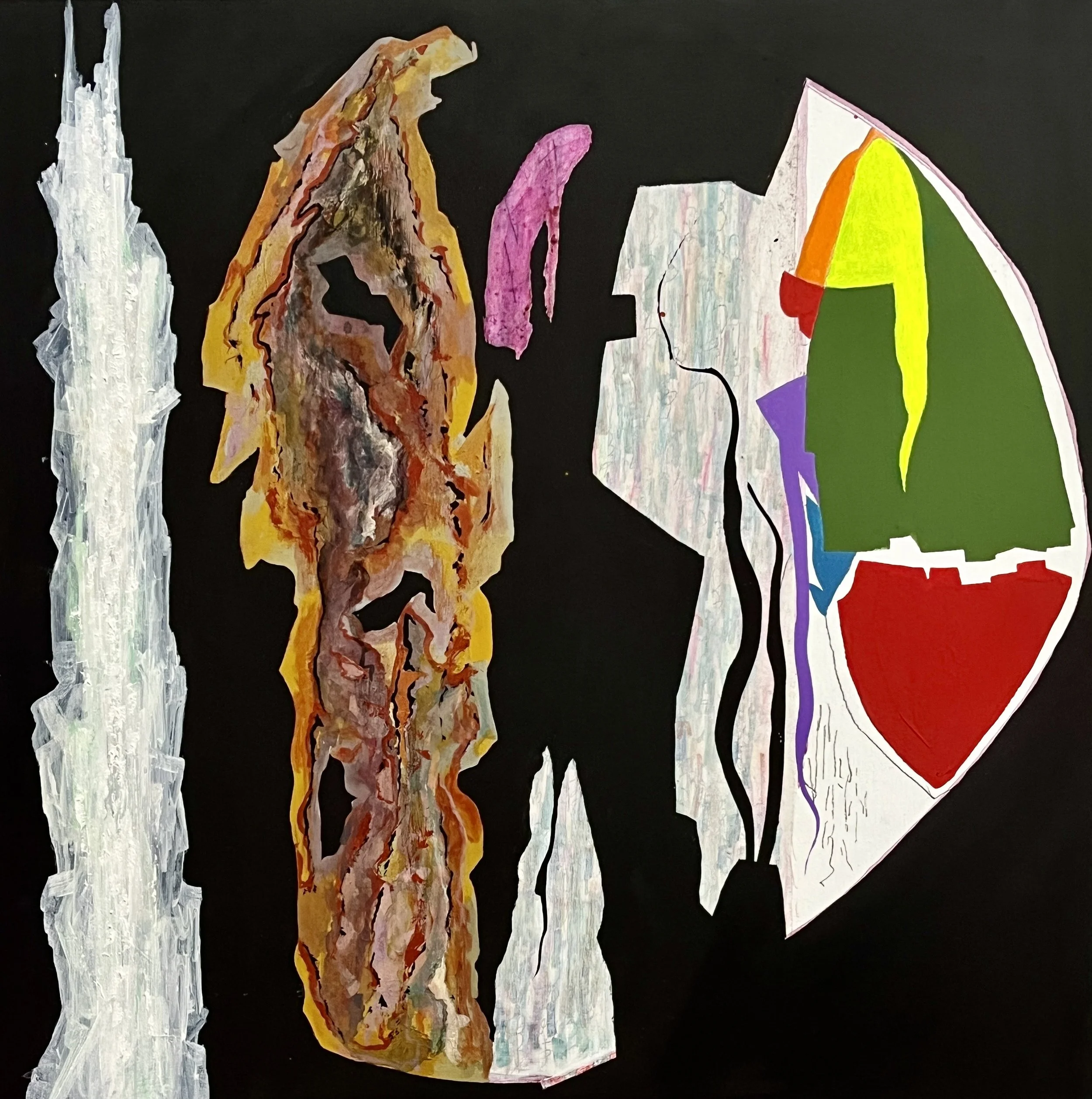 Mixed Media Drawing With/Without the Figure