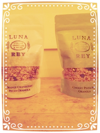 Orange Cranberry with Pecans and Cherry Pistachio -- Two of our yummy flavors!