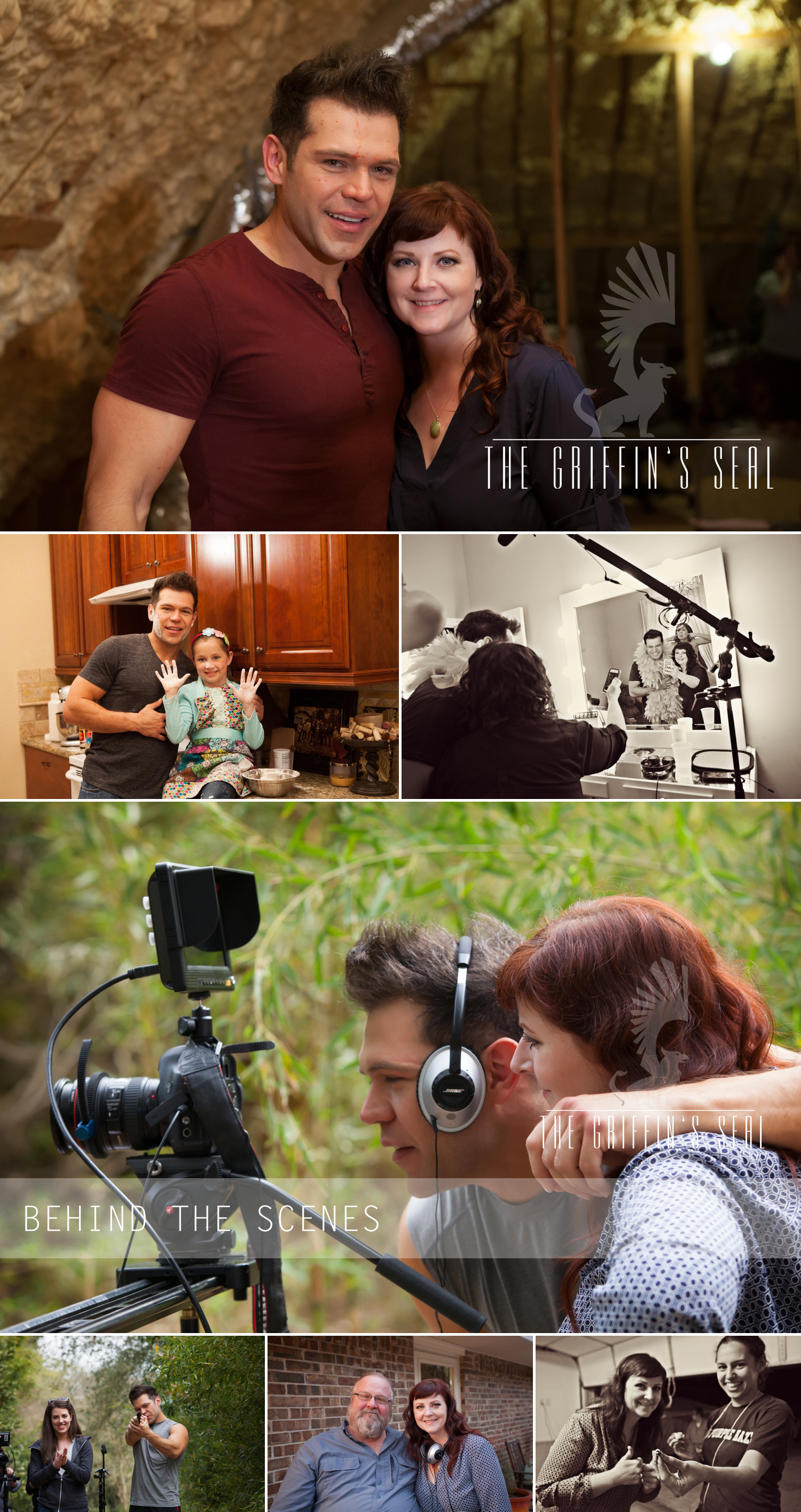 Behind the scenes photography by Daniela Weaver