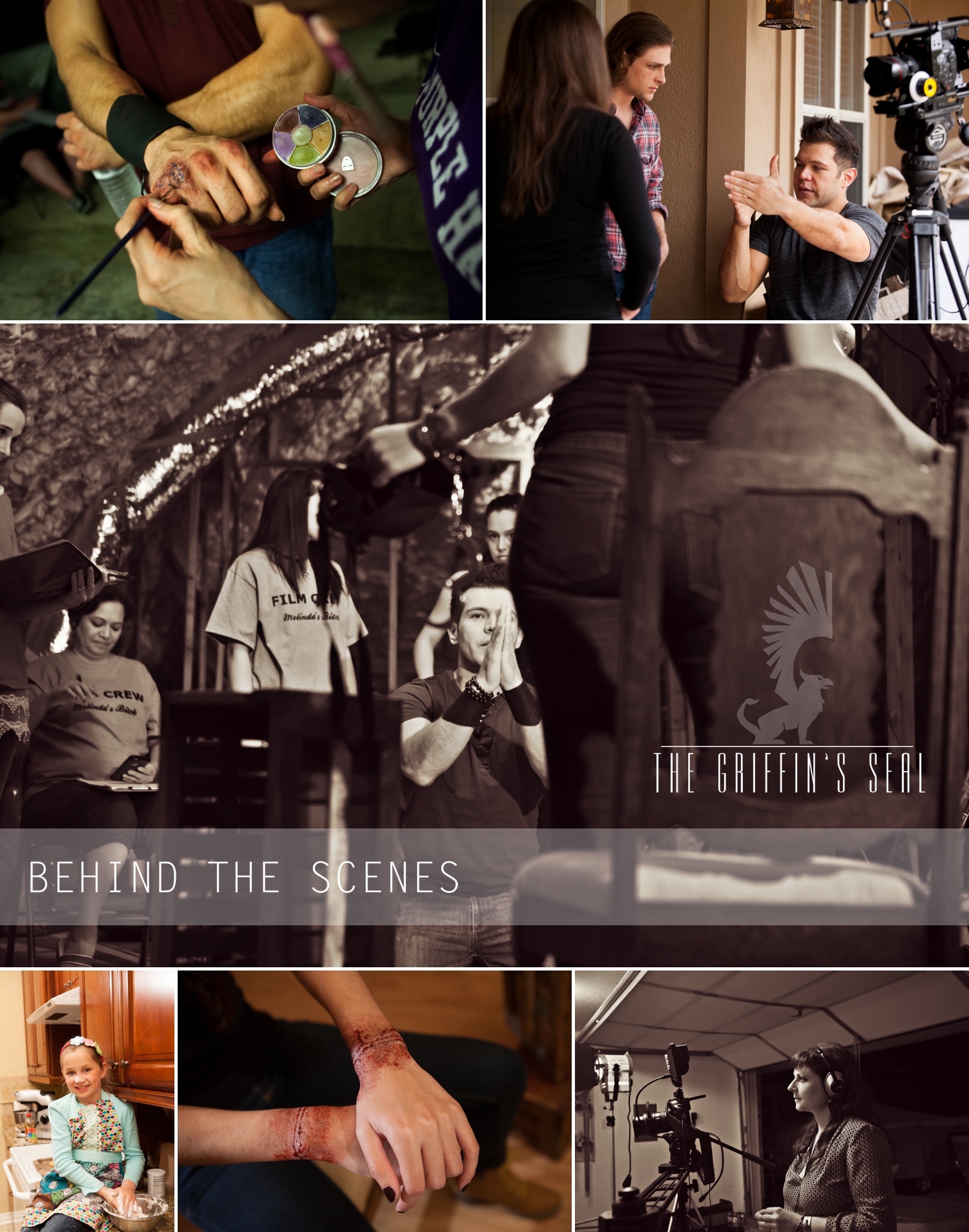 Behind the scenes photography by Daniela Weaver