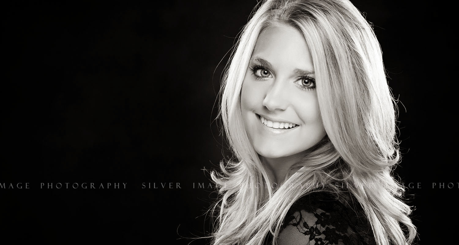 Silver Image Photography - Black and white senior portraits in Spring, TX