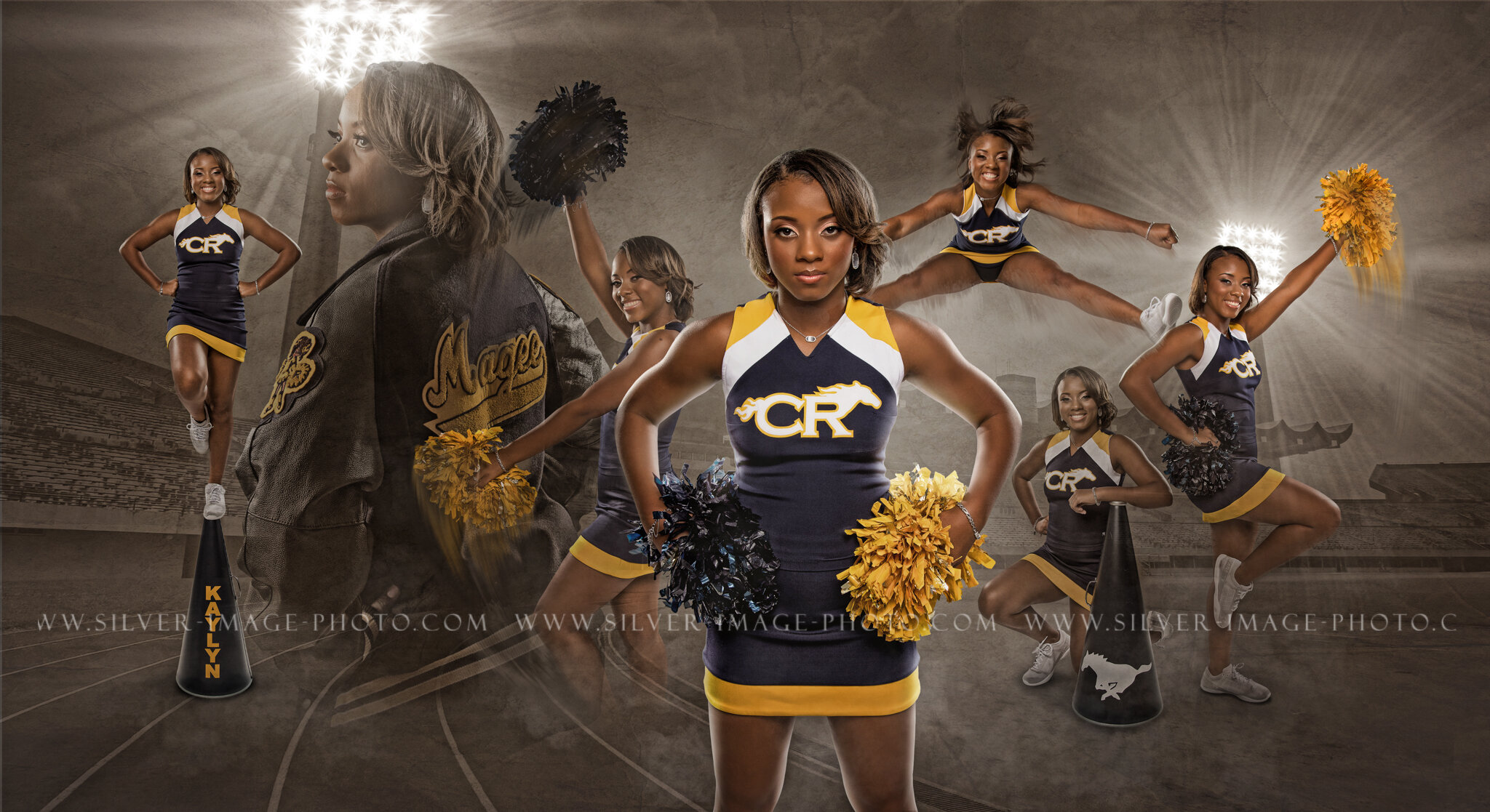 Cy-Ranch High School Cheerleader 