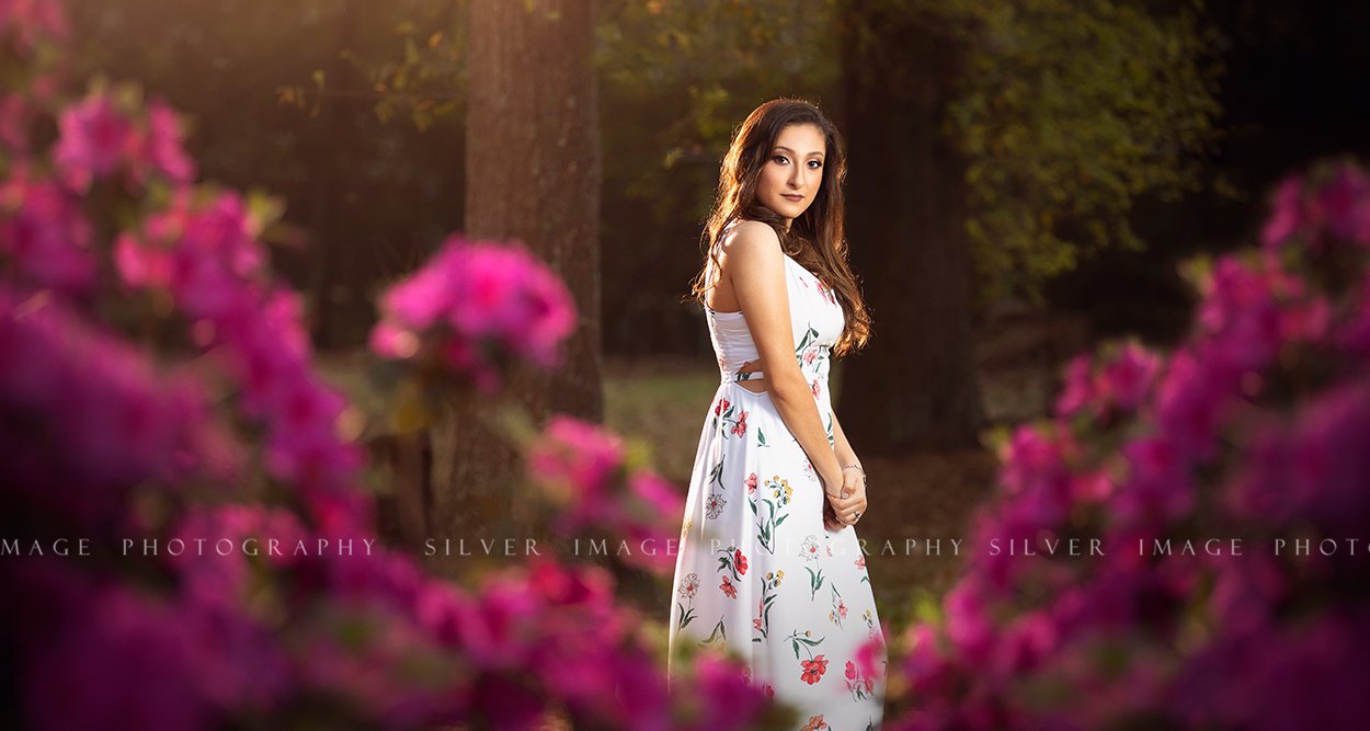 Porter Texas High School Senior Girl Flowers