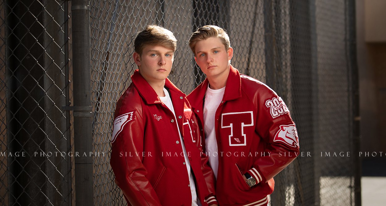 Tomball High School Senior Boy Twins