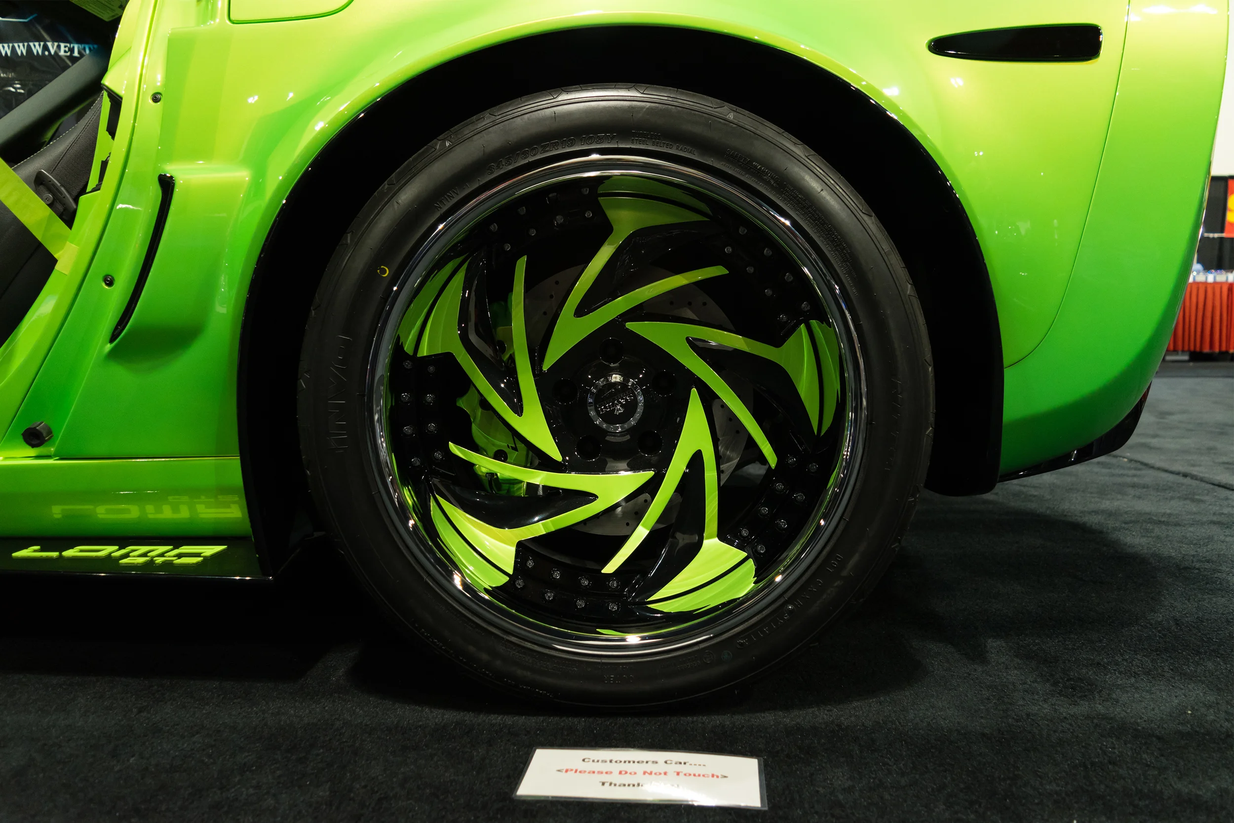 Custom Corvette Wheel