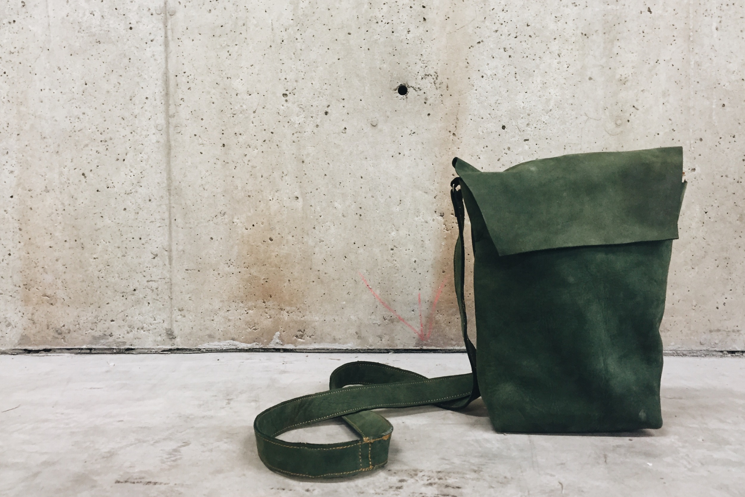 Rectangular green bag (4).JPG