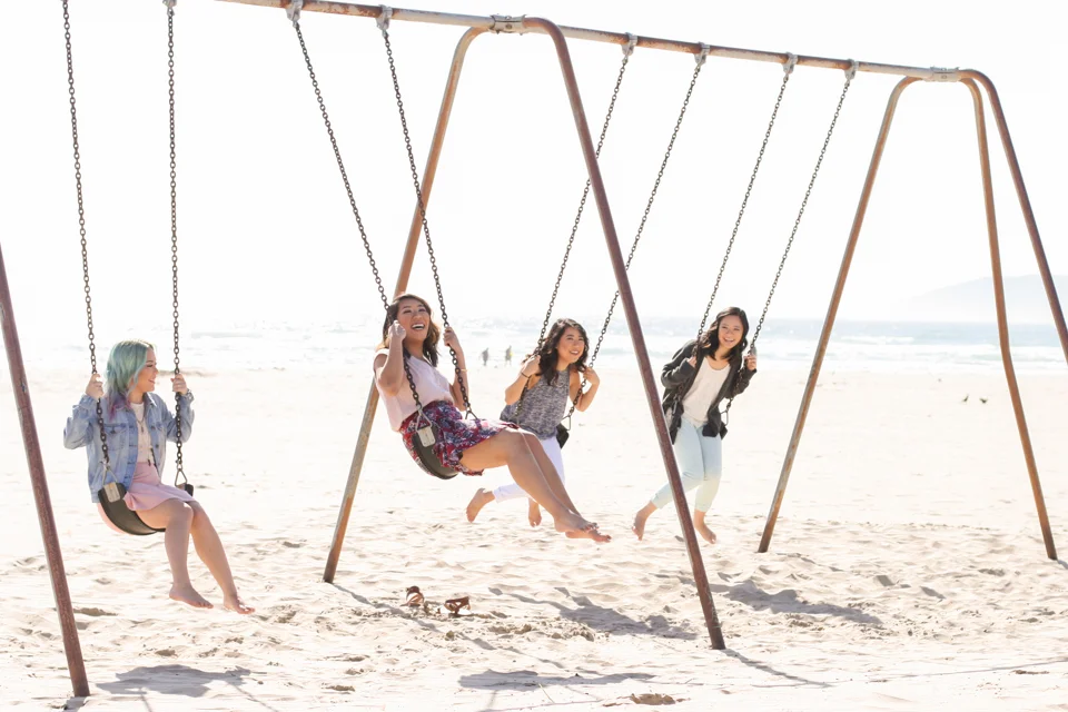 Cal Poly Grads: Ashley, Madison, Amanda, Olivia