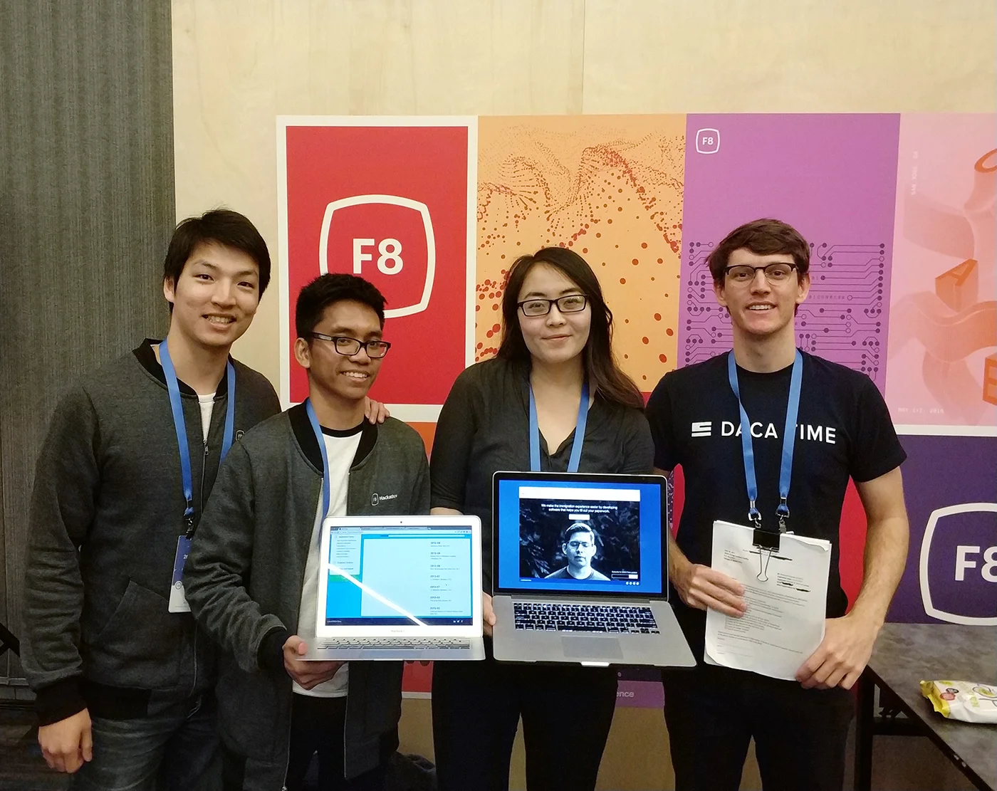 Team DACA Time: Ethan Liao, Timotius Sitorus, Sophia Liu, Brook Kohn