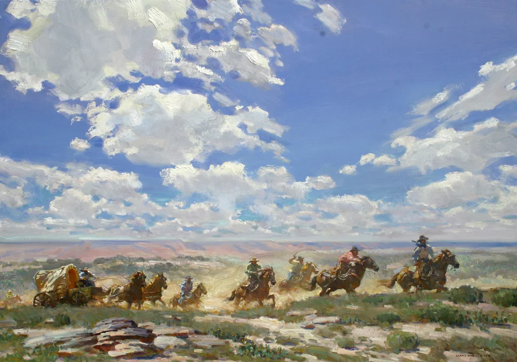 Big Texas Sky 42” x 60” SOLD