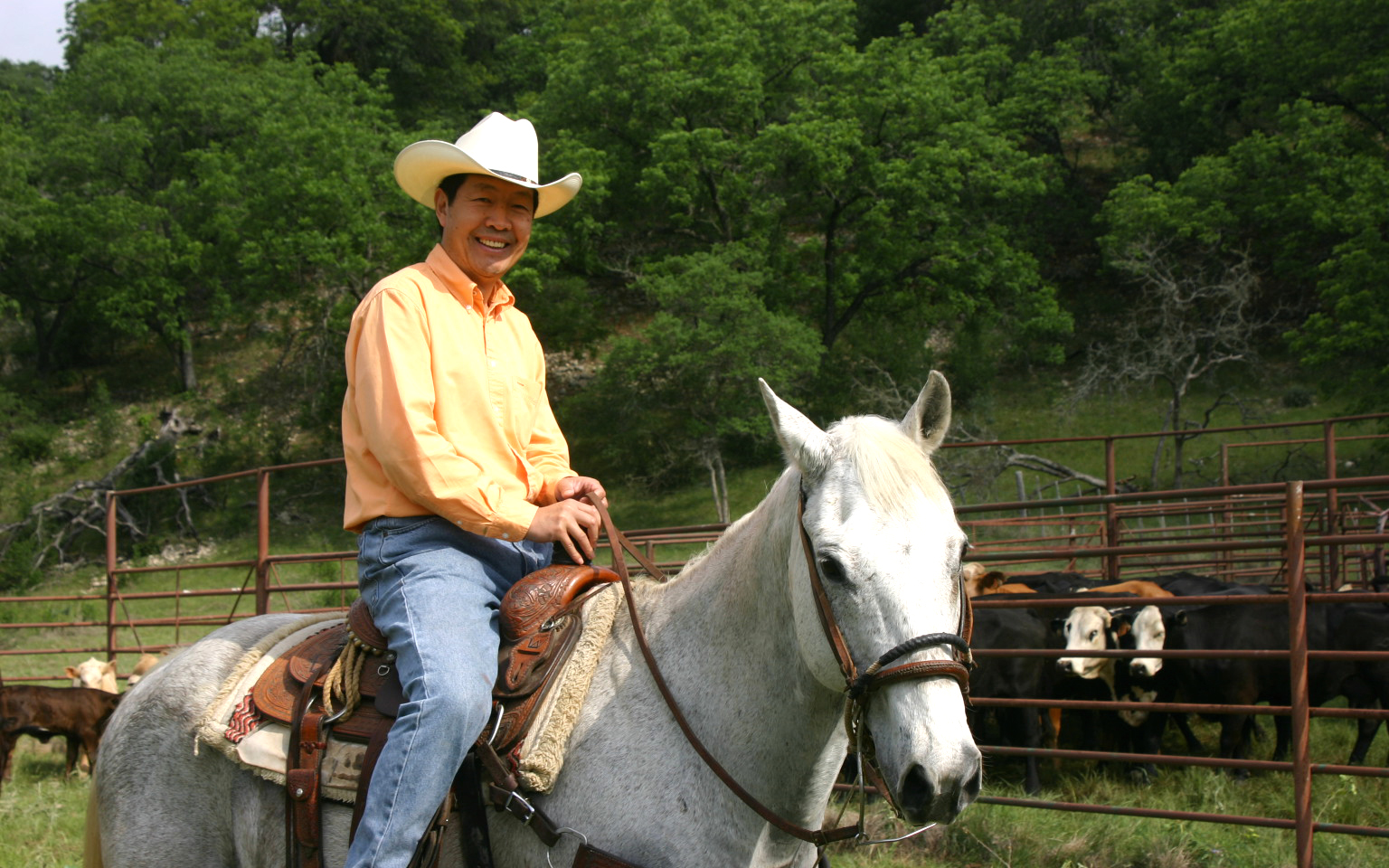 On Horseback in Archer City, TX