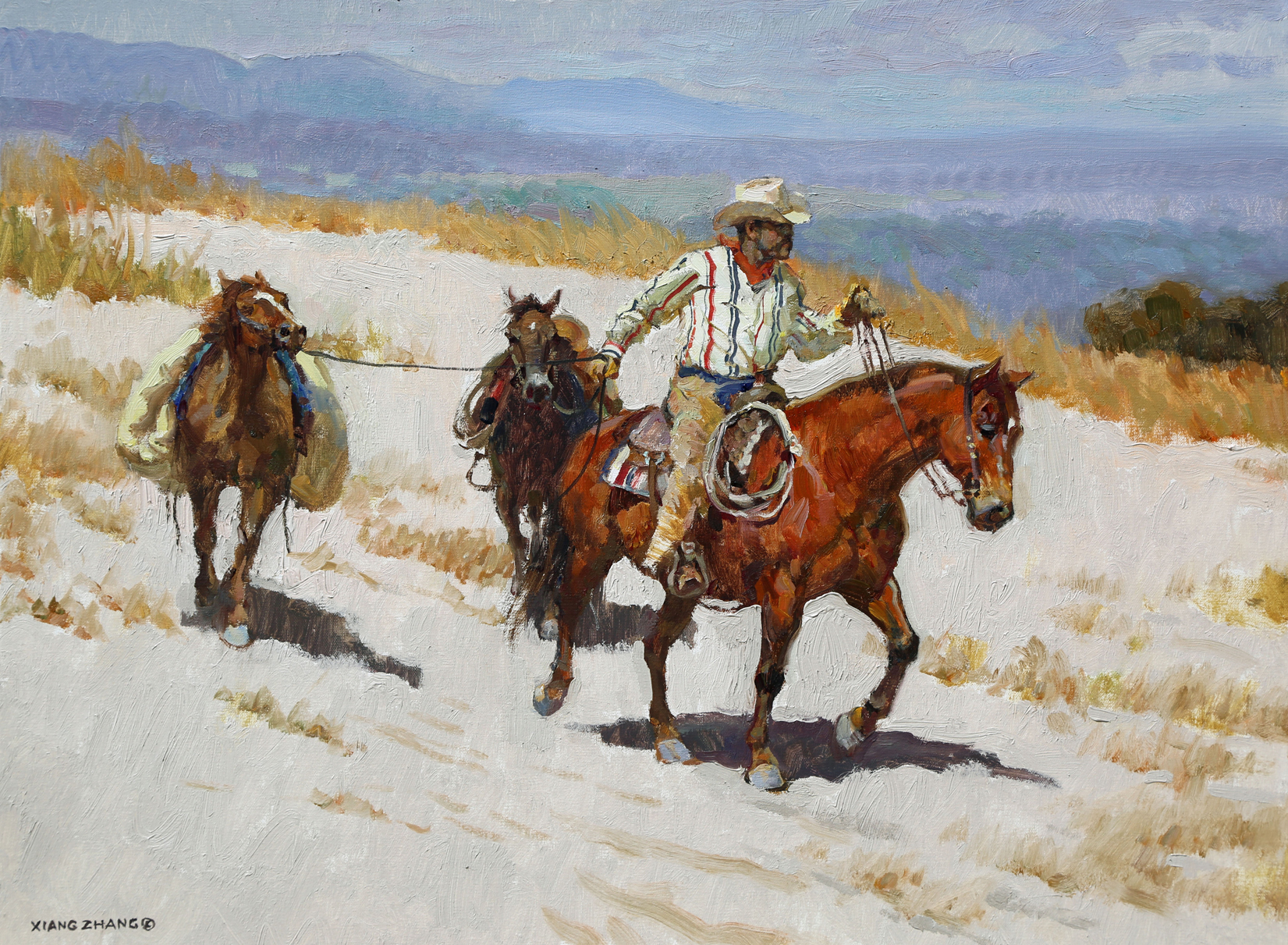 Long Road Home 18" x 24"