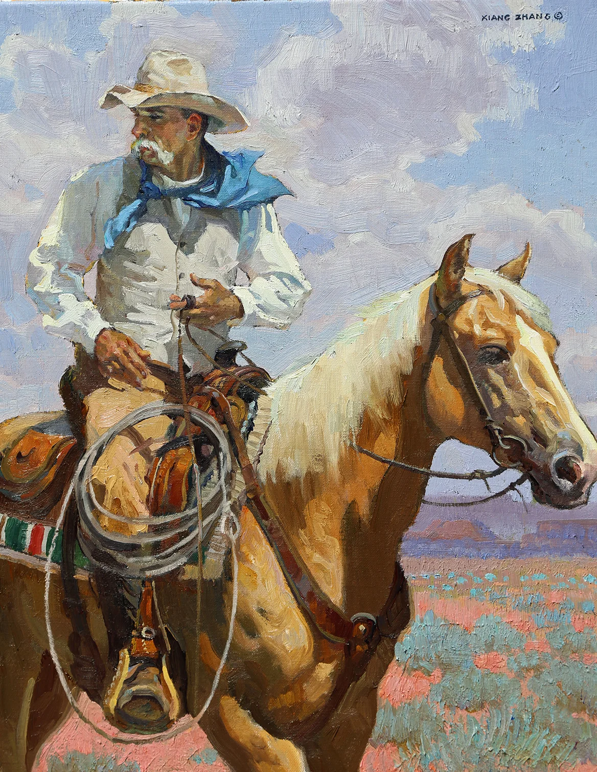 On The Plain 20" x 16" SOLD