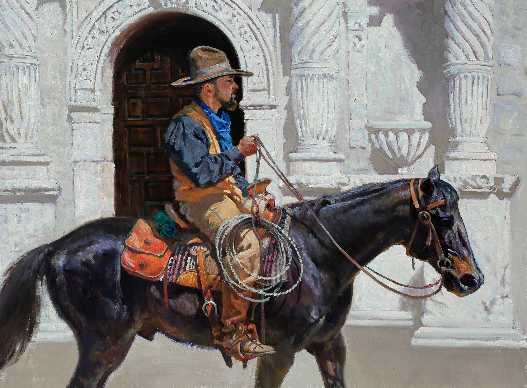 San Antonio Stroll 30" x 40"