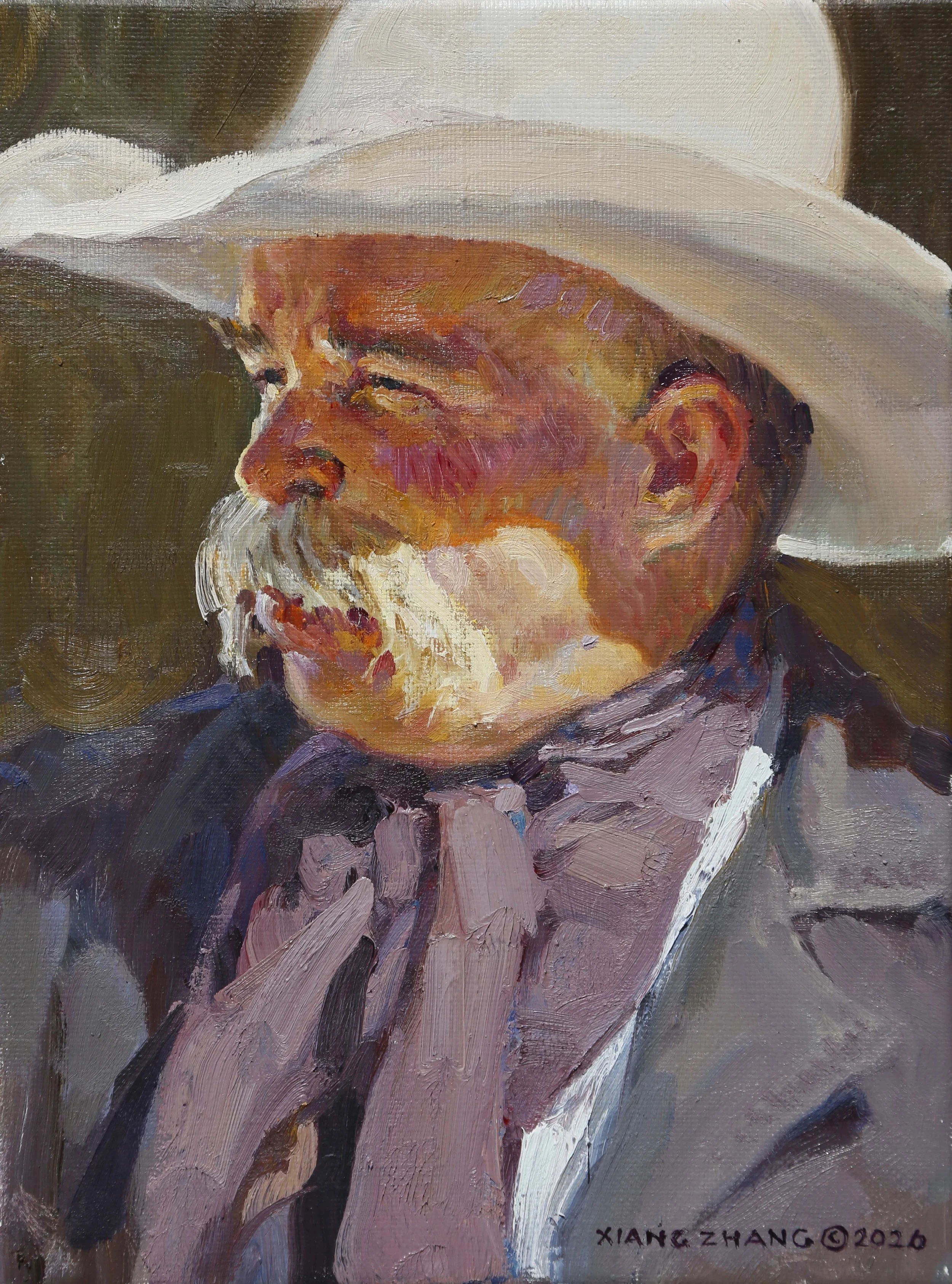 "Winter" oil on linen 16" x 12" 