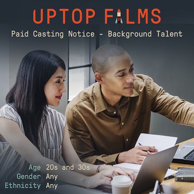 Minneapolis casting for Background Talent in upcoming Short Film. Half-Day, Friday, July 27th from 2-6pm. Rate: $50 plus credit in Film. Submit headshot and resume to casting@uptopfilms.com