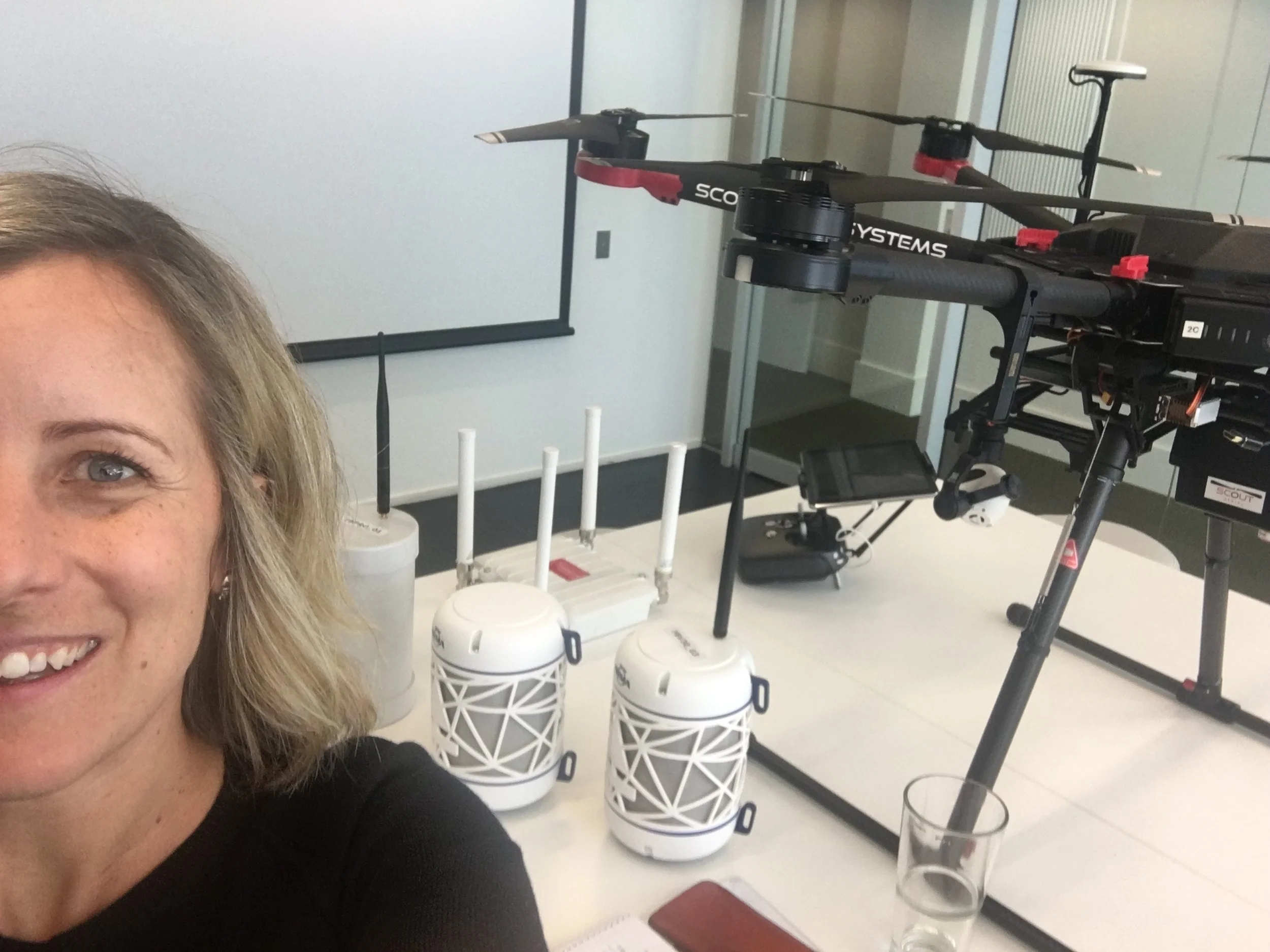 Getting ready to test our FireBlanket network with NSW RFS