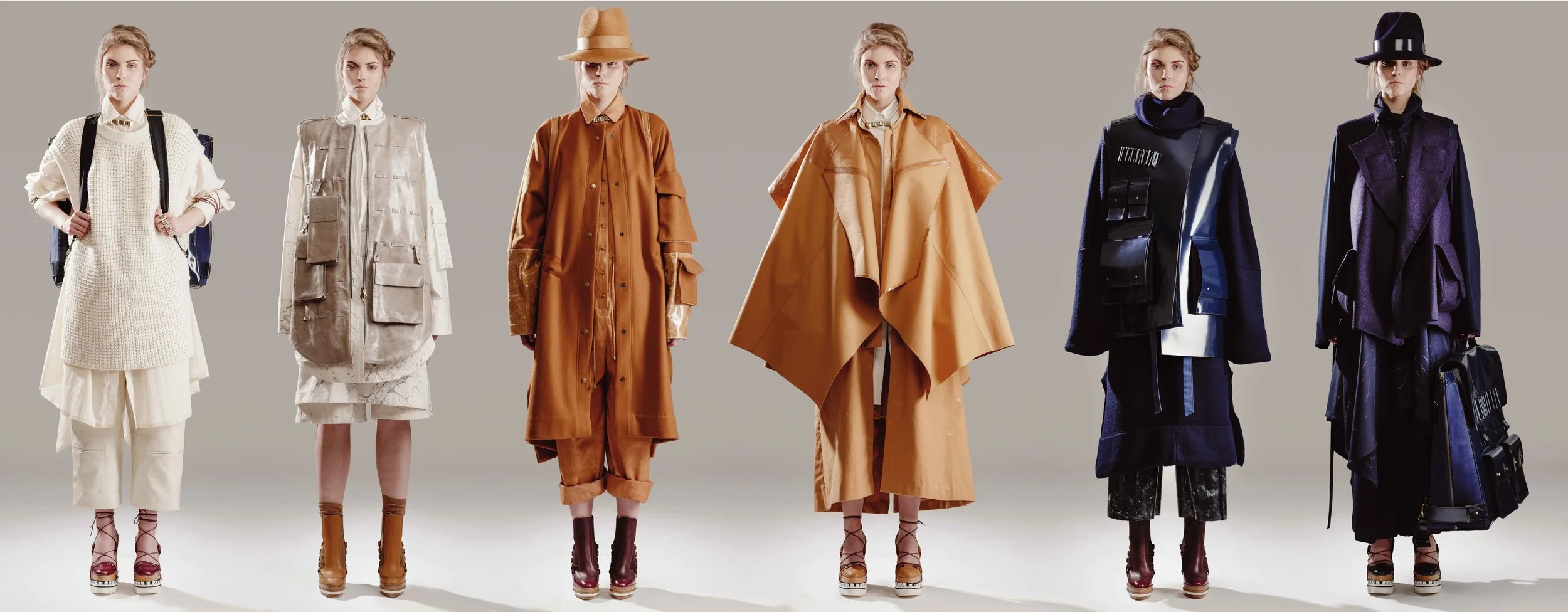 WALK ABOUT - Thesis Line up - Style.com X Kering Empowering Imagination Winner, Ars Sutoria Winner, Parsons Portfolio of the Year Winner, Designer of the Year Nominee